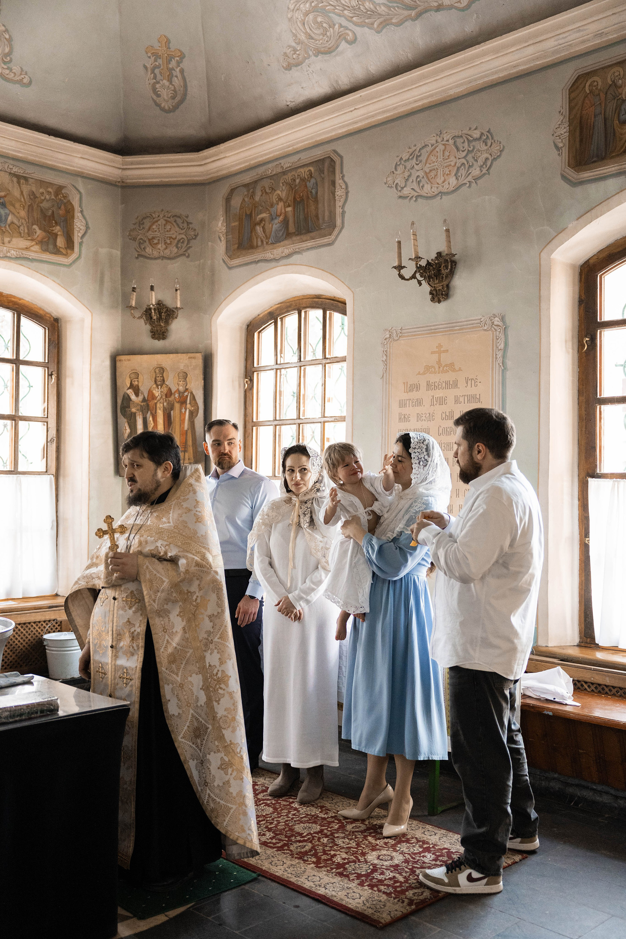 Крещение Даниила. Фотограф Крещение, Выписка москва