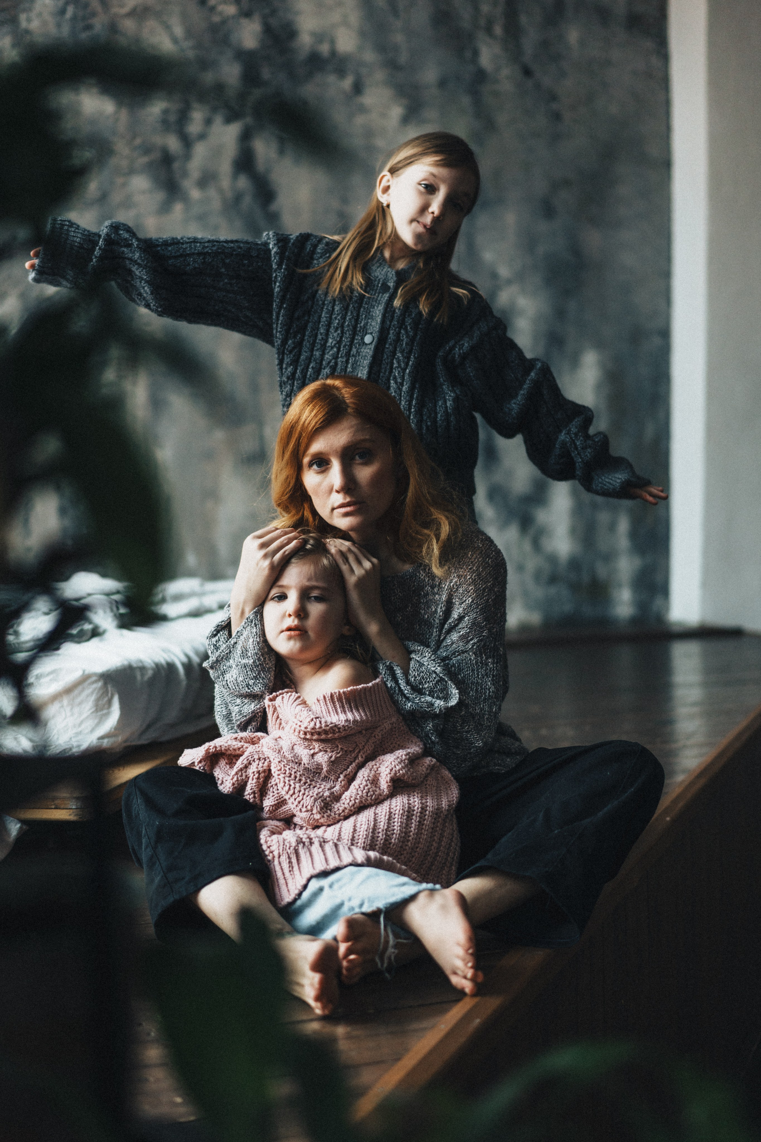 Наташа и девочки в проекте «Хочу как мама». Семейный и детский фотограф и видеограф в Москве, Серпухове и Тарусе Валерия Сорокина