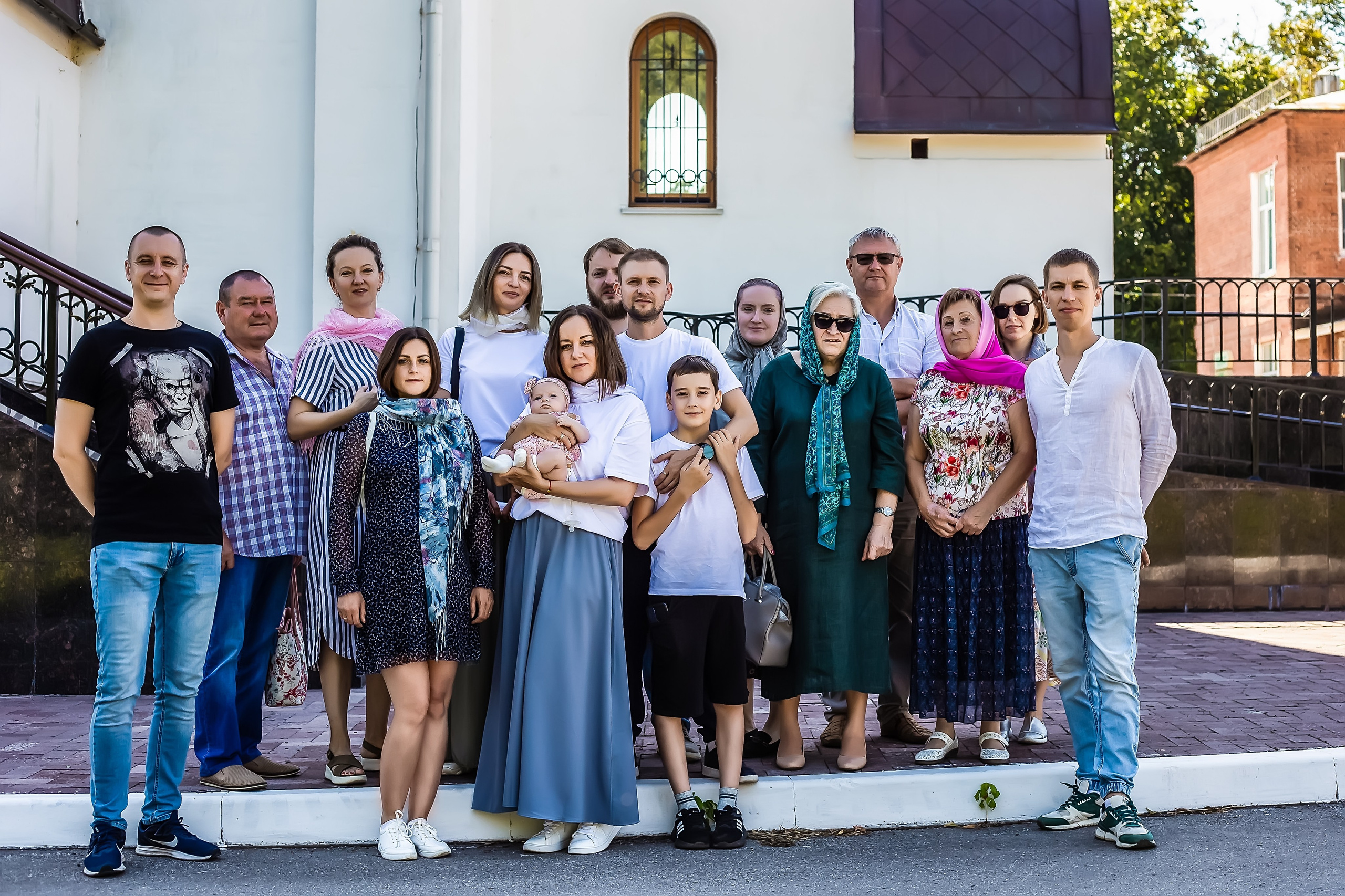 Крещение Валерии. Школьный и детский фотограф Старожилово