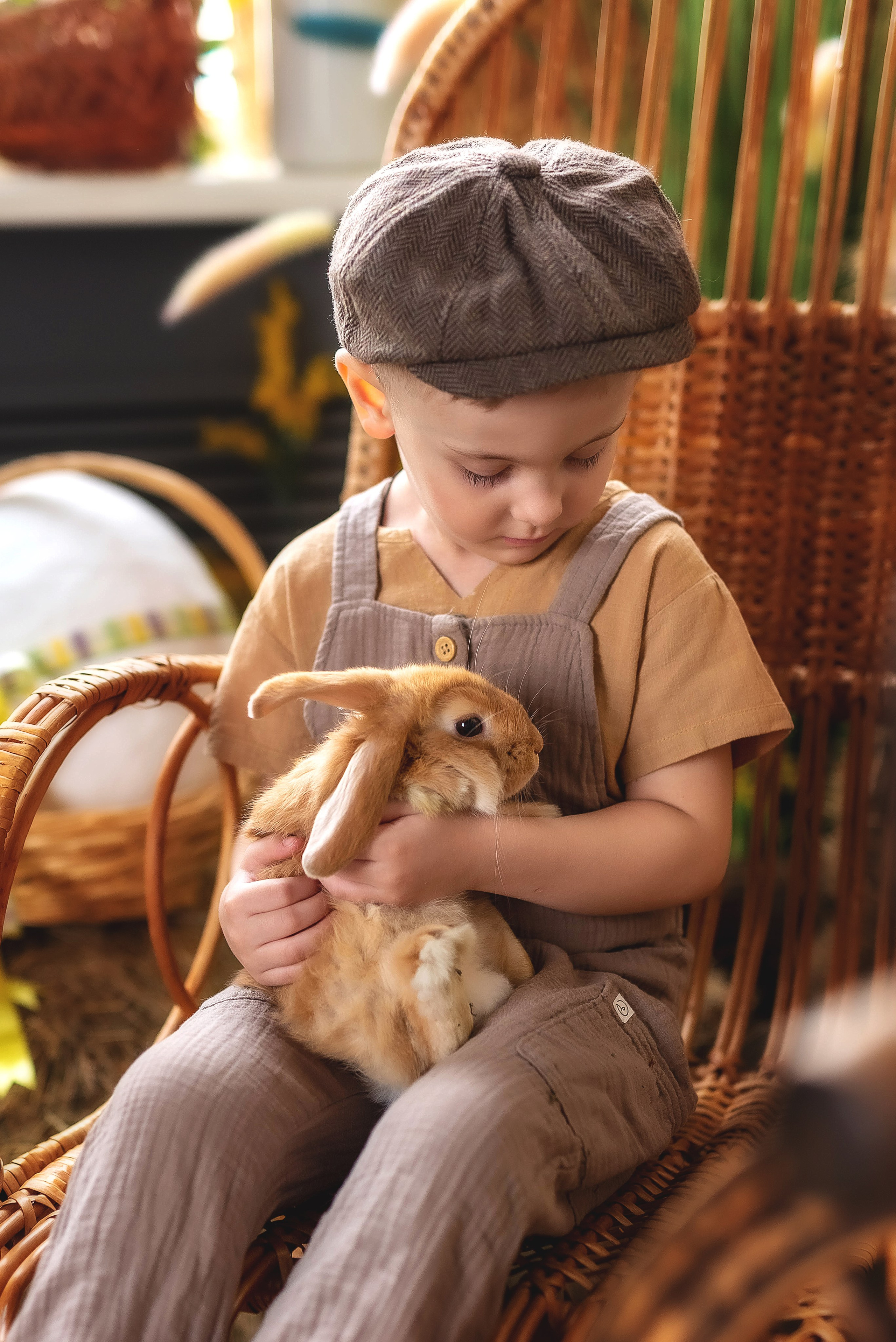 Фотосессия с кроликом. Семейный, детский фотограф в Воронеже Анна Никитина