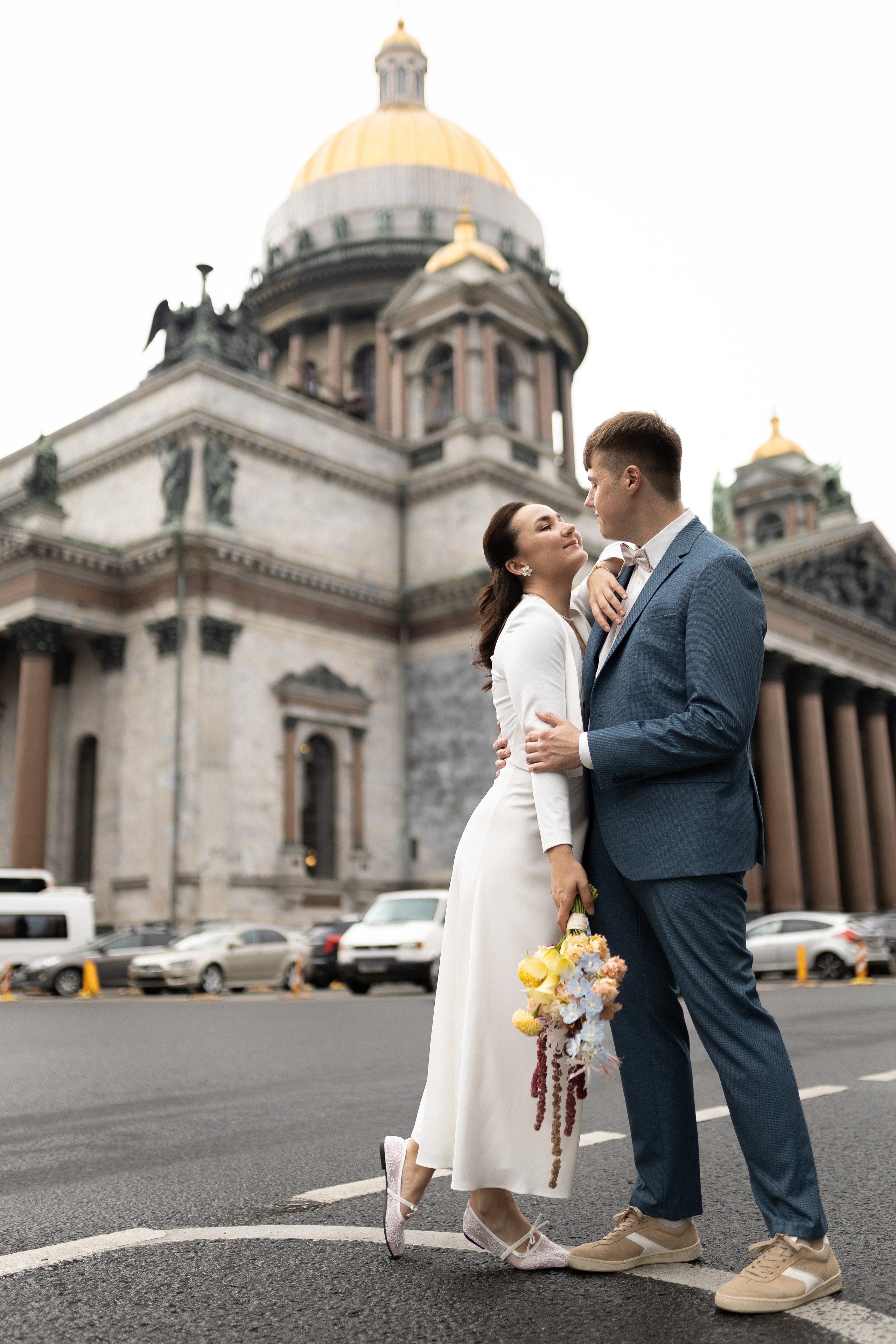 У Исаакия. Портретный фотограф в Санкт-Петербурге