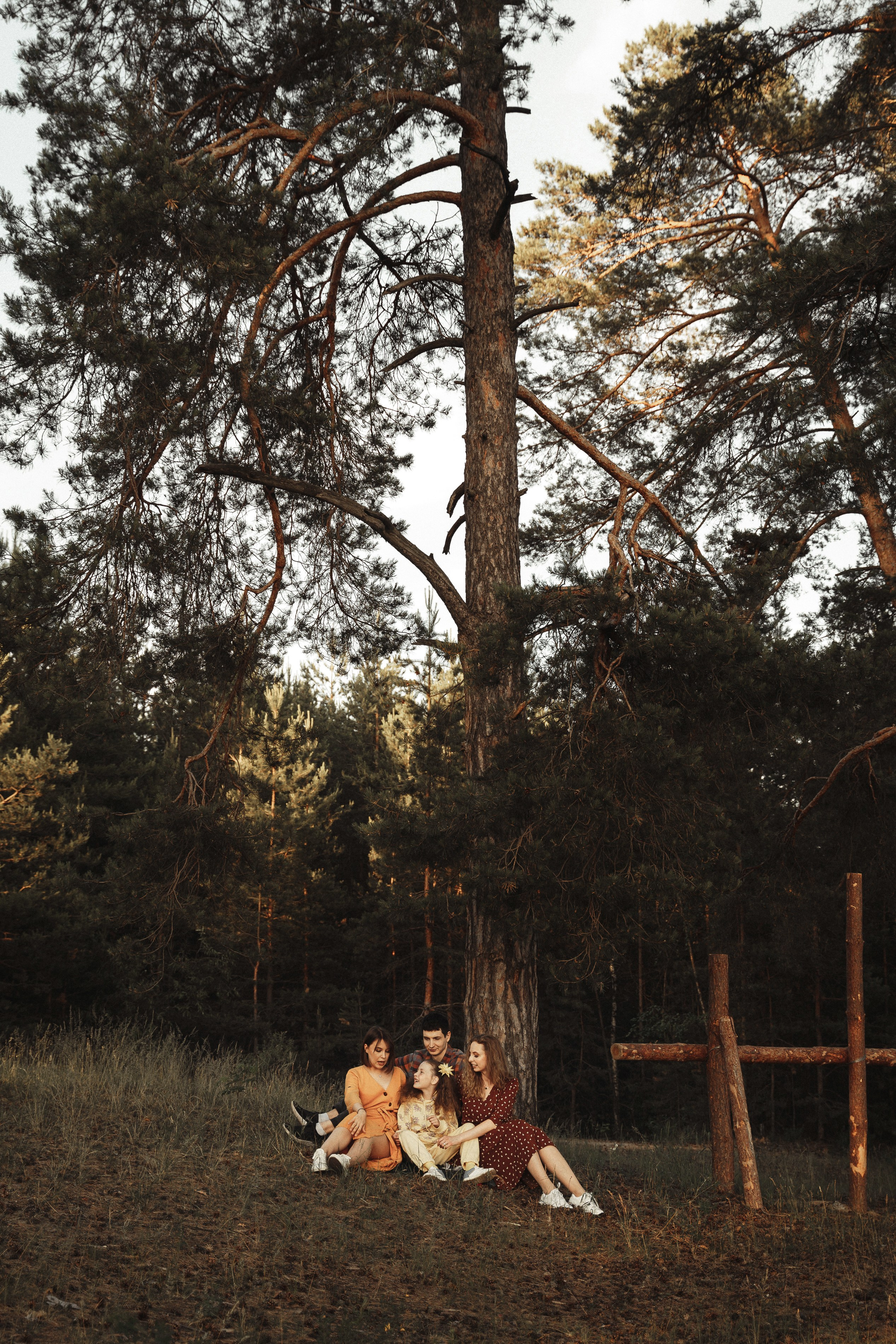 Татьяна и семья. Фотограф Алексей Кутырёв