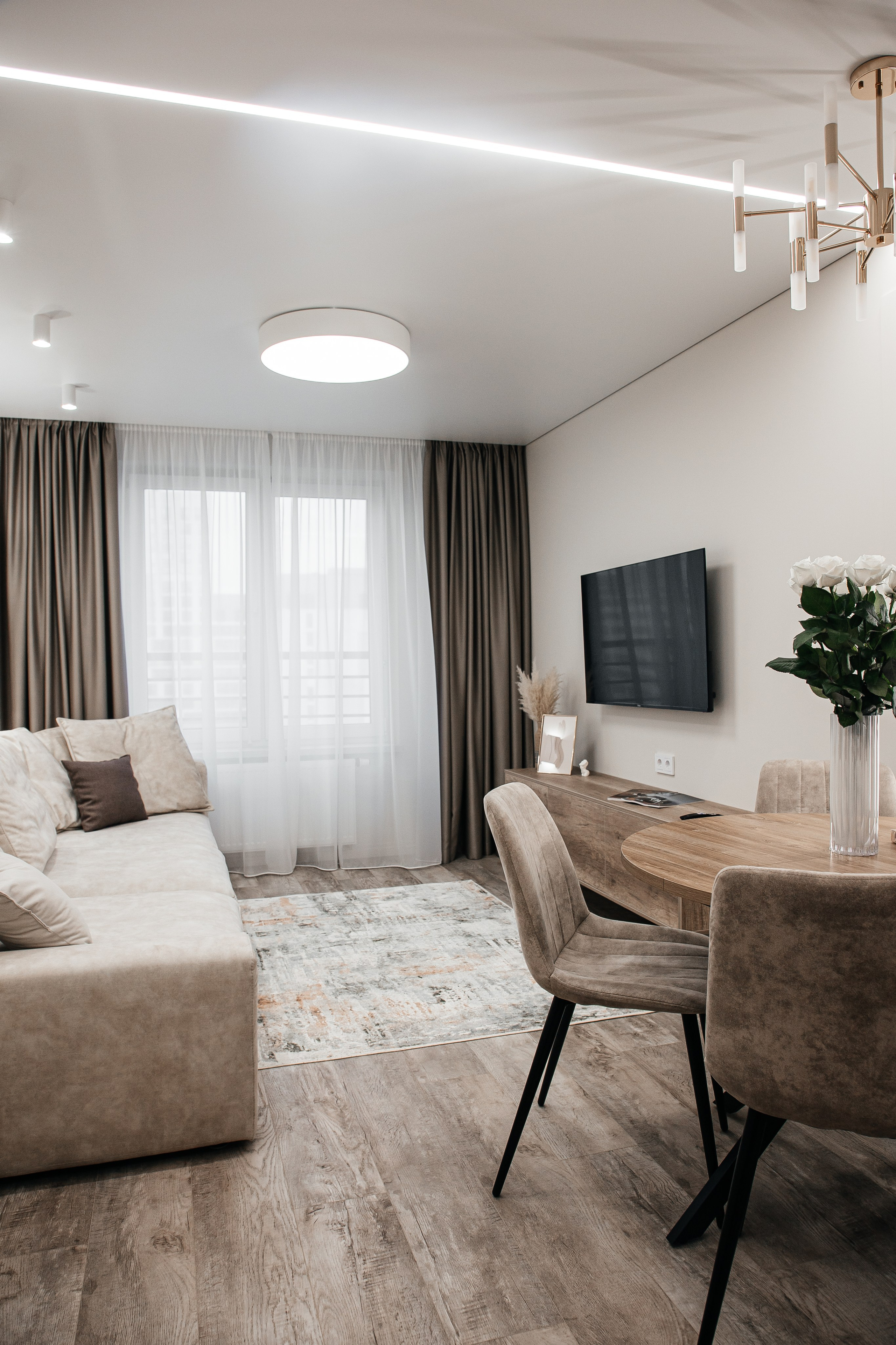 Квартира в портфолио дизайнеру. Фотограф Денис Лесковский (Тюмень)