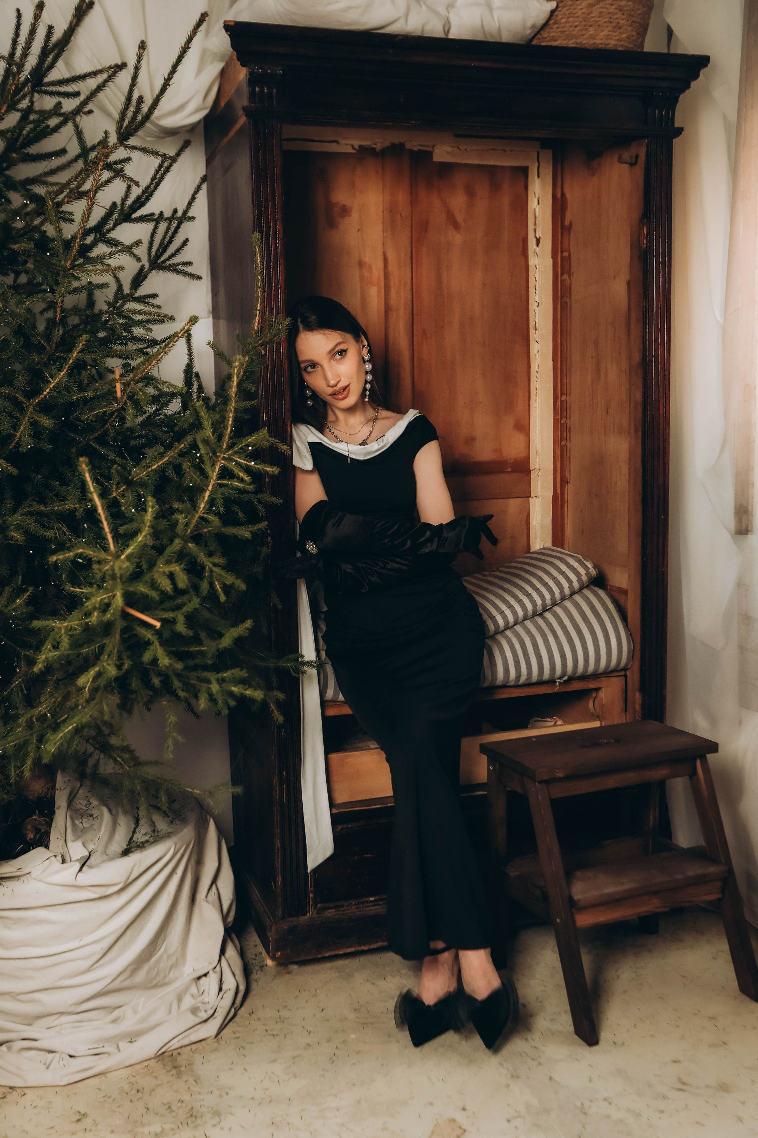 Женская Новогодняя фотосессия. Свадебный и семейный фотограф в Москве Анастасия. Помогу вам быть собой и создам теплые, живые фотографии. Семейный фотограф в Дмитрове