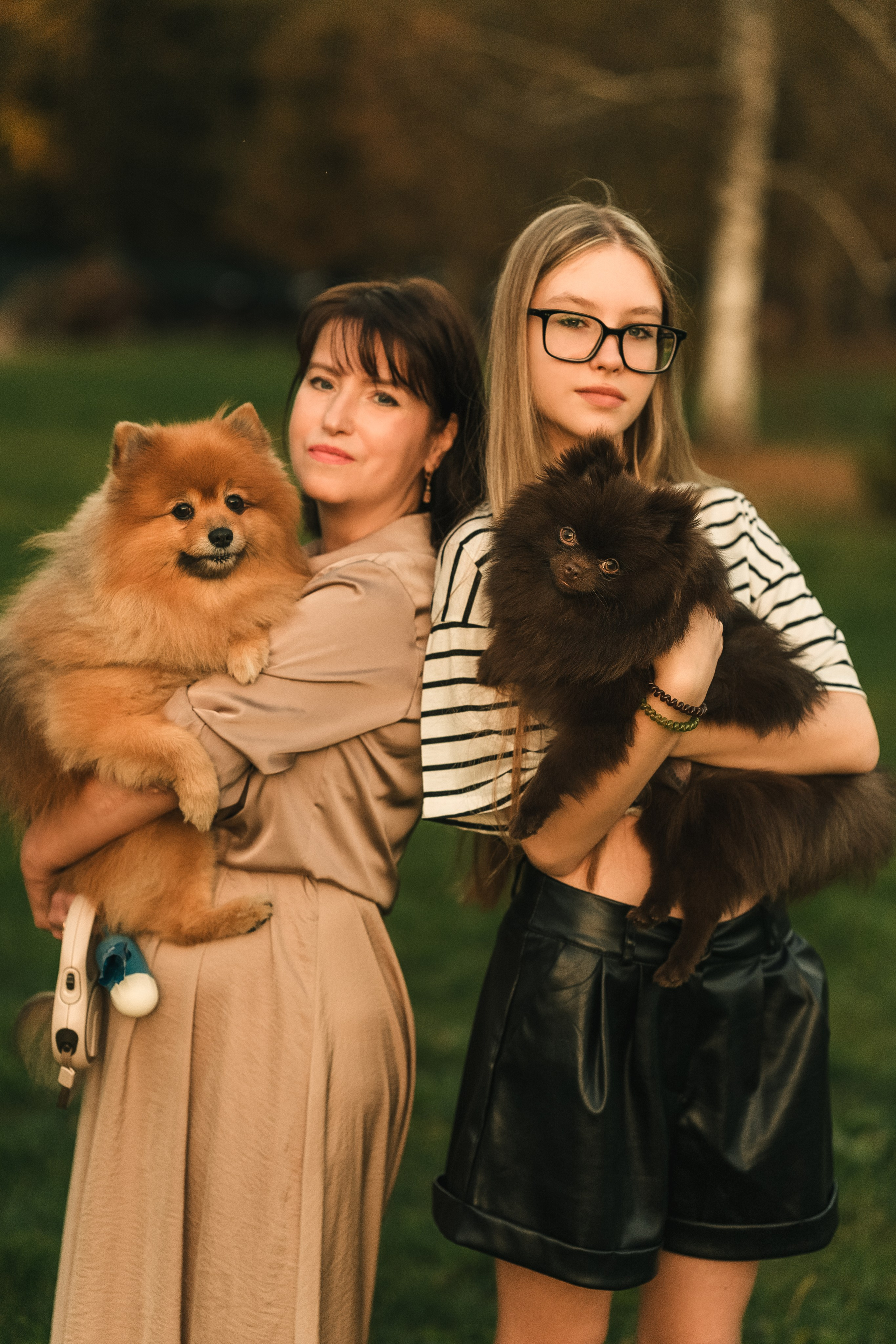 Людмила, Ника и шпицульки