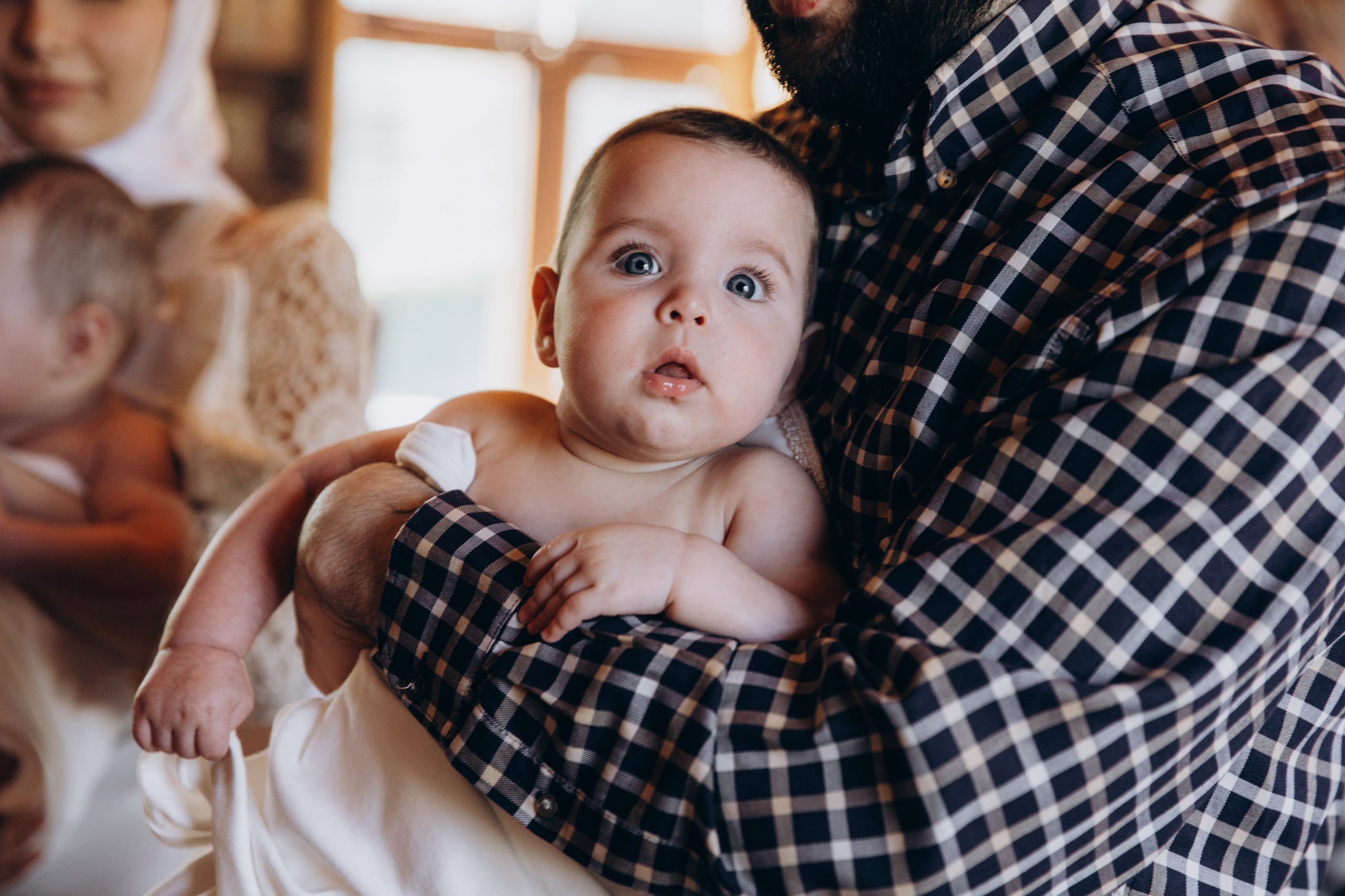 Крещение Даши и Маши. Семейный фотограф документалист в Пензе Лопатинская Татья