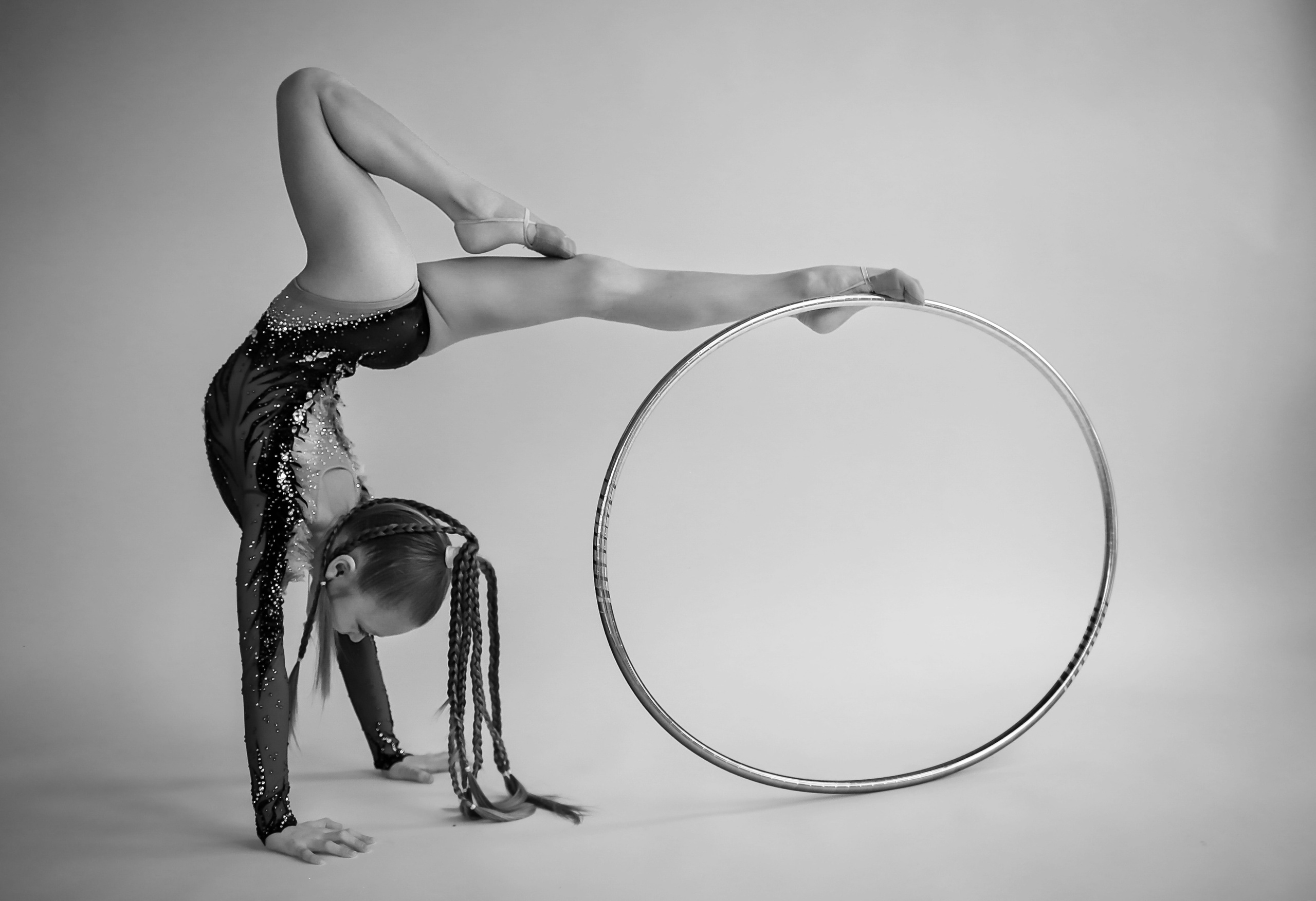 Фотосессия гимнастки. Фотостудия во Всеволожске. Подходит для всех творческих проектов