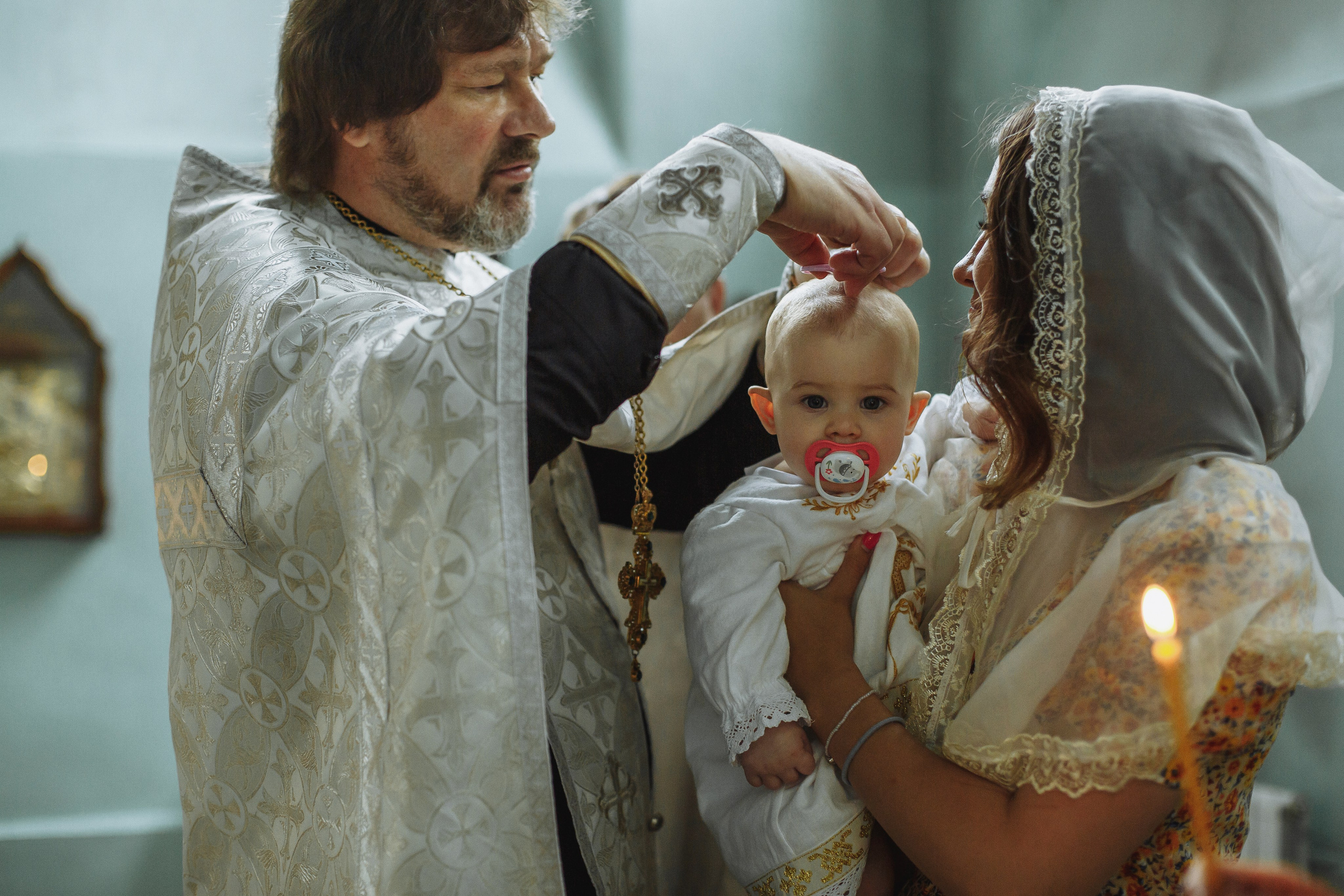 Крещение Софии. Семейный и свадебный фотограф в Саратове Катерина Оленская