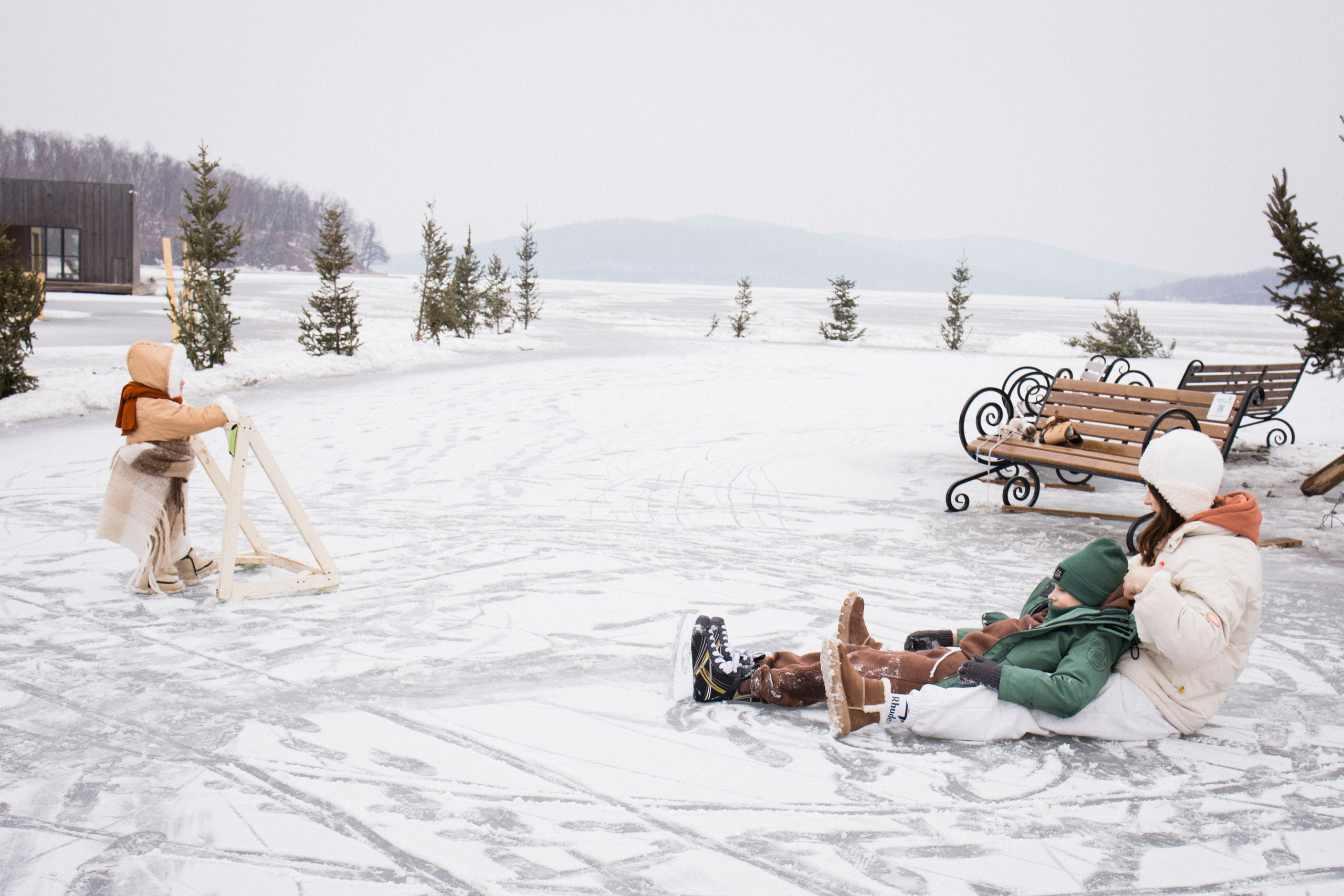 Алёна, Аврора и Артём. Фотограф Виктория Куприянова