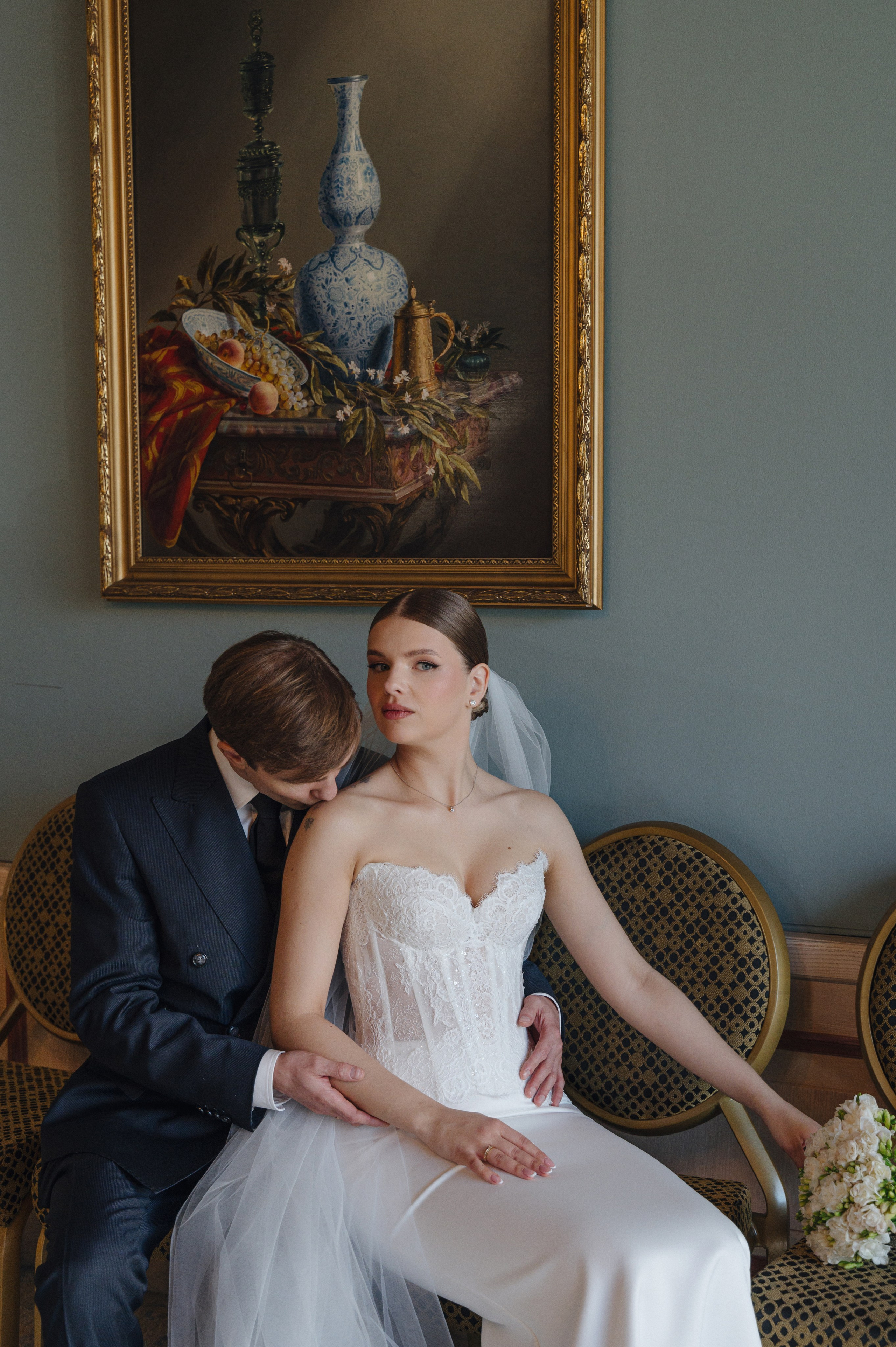 Дмитрий и Луиза. Гостиница Националь и ресторан Белуга. Свадебный фотограф Москва и Санкт-Петербург. Анастасия Чудина