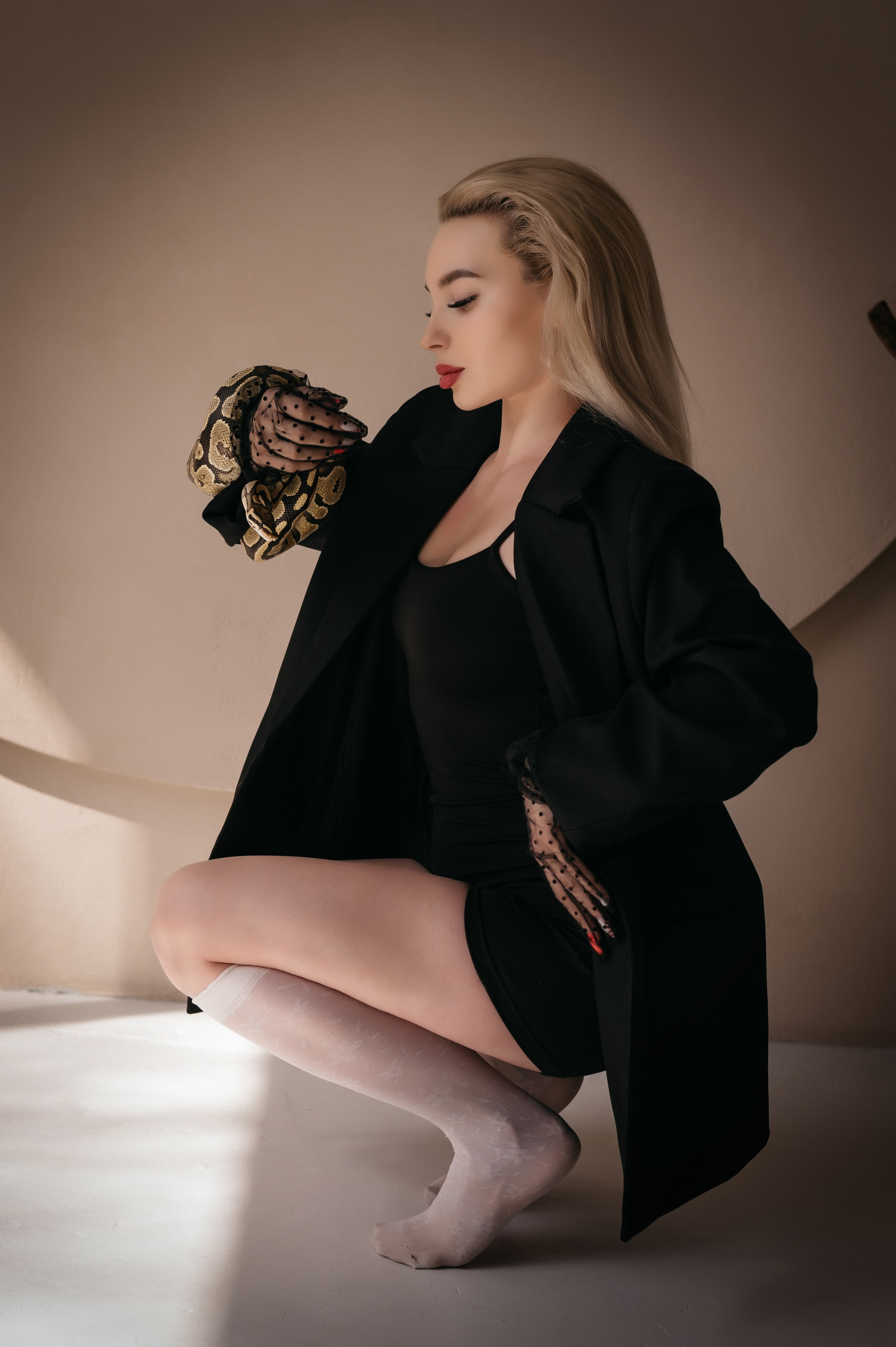 Фотосессия для Яны с змеей. Яна Муравлева |фотограф город Пенза