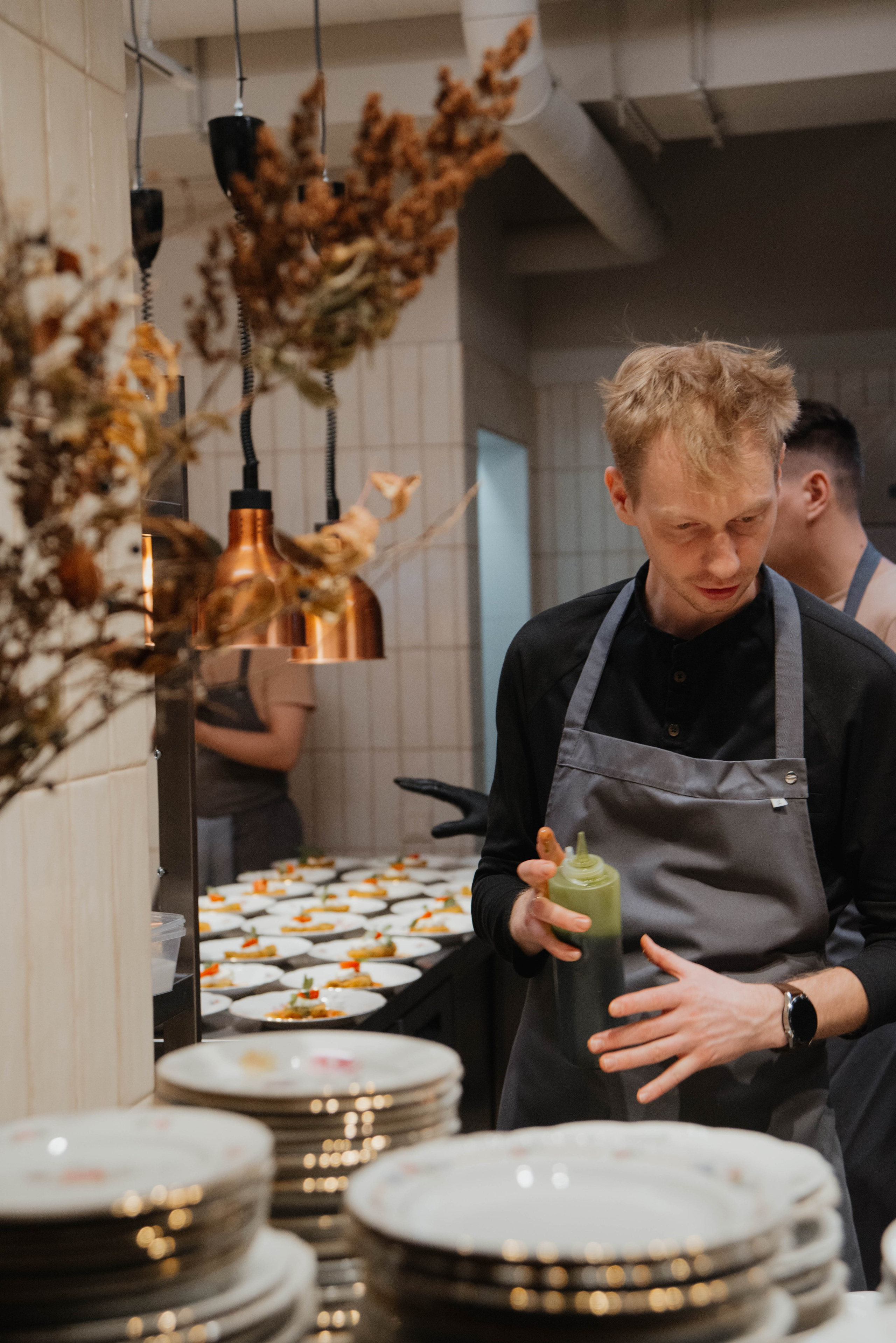 Шеф-тейбл в ресторане La Volte. Ксения Glossa. Портретный и репортажный фотограф в Самаре