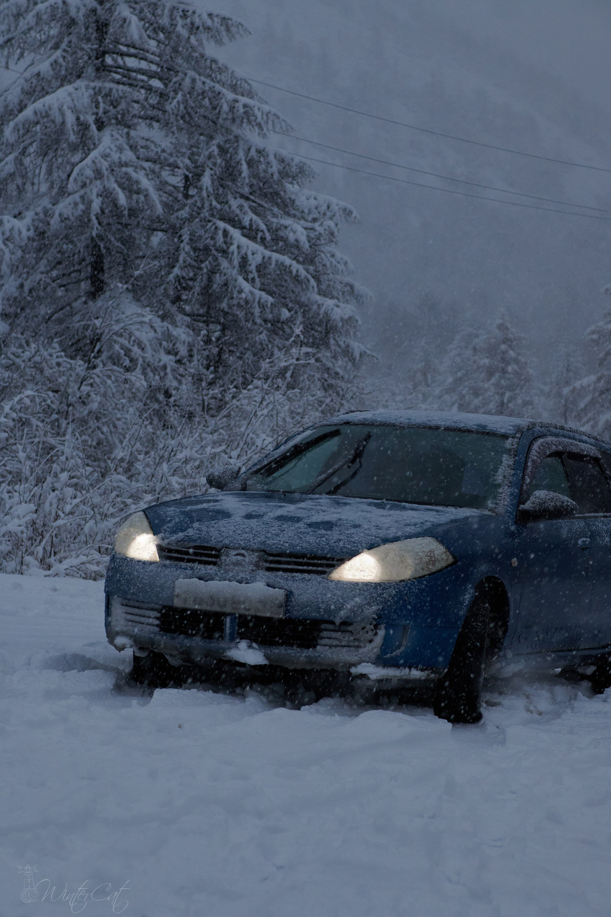 Женя и Снег. Портретный и репортажный фотограф в Магадане Андрей Нефедов WinterCatPhoto