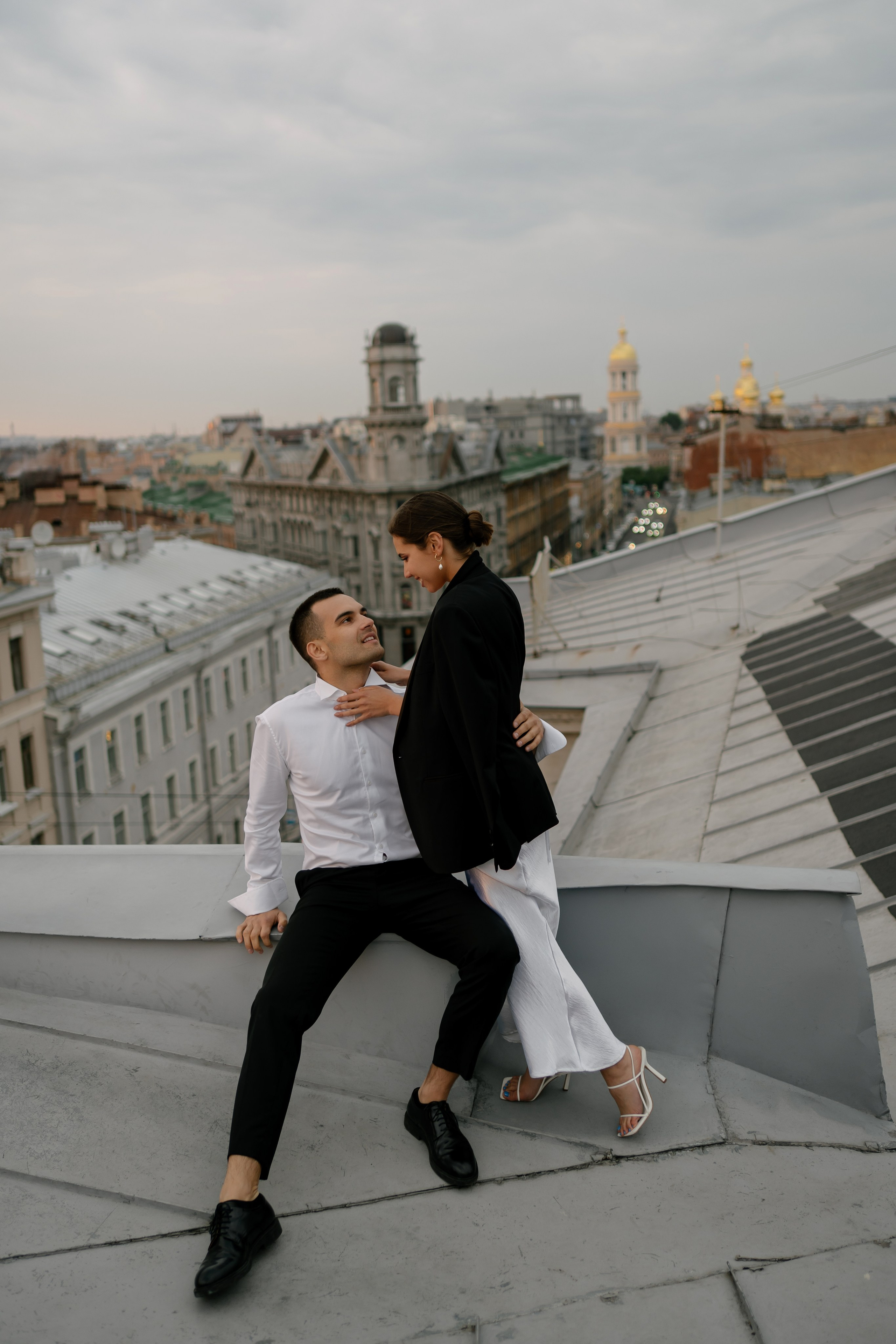 На крышах Питера. Семейный и свадебный фотограф в Красногорске Анастасия Тихонова