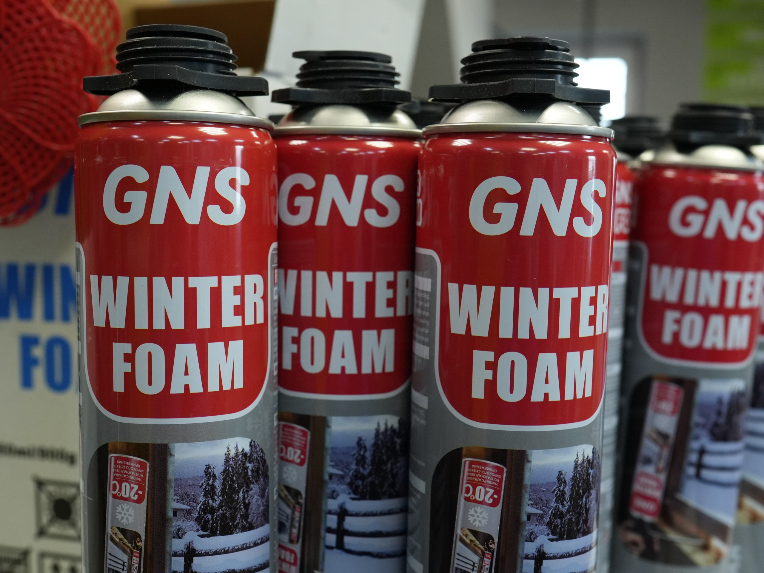 Монтажная пена под пистолет — 280 руб. Строительный магазин низких цен Экономкин