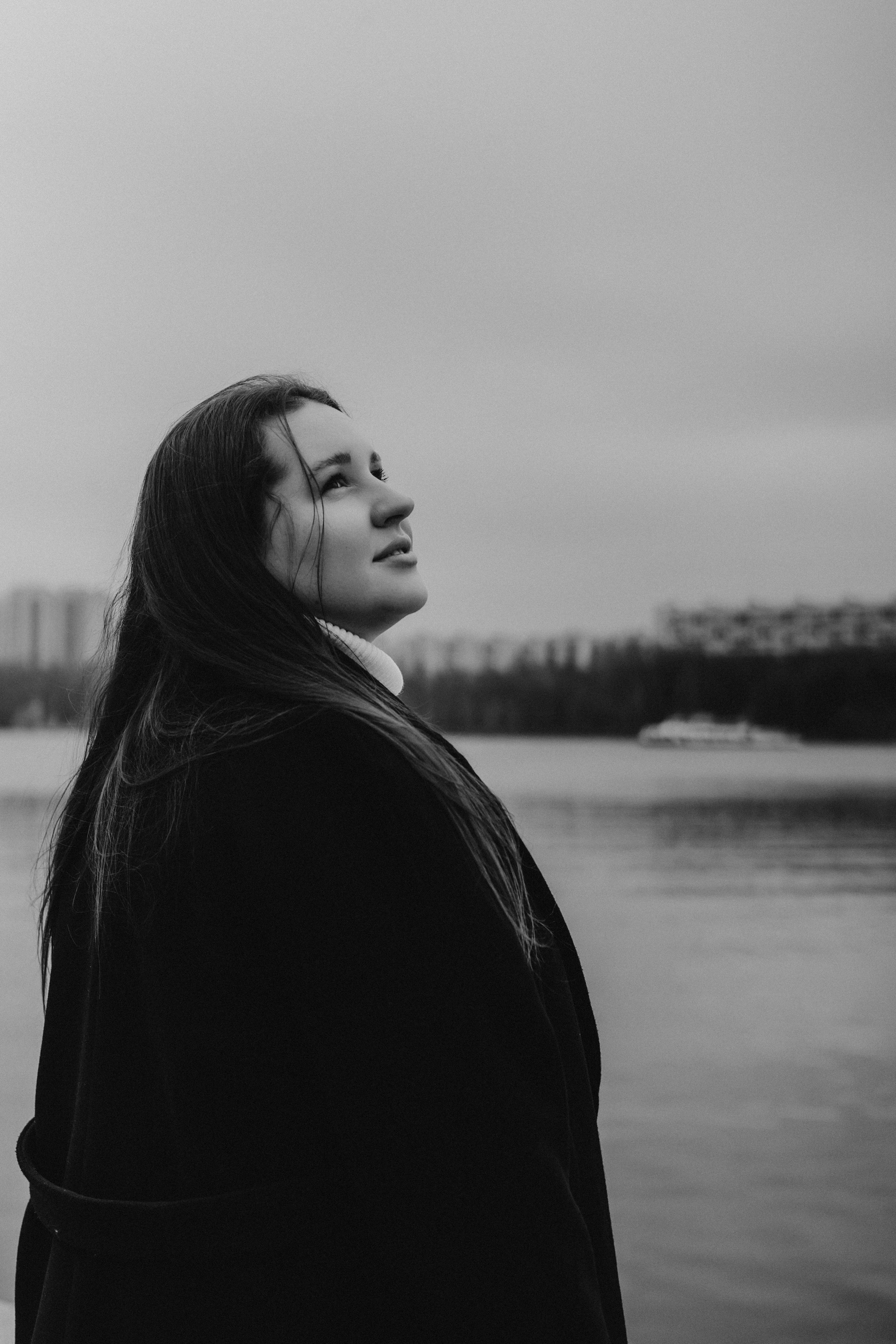 Елена | осенняя фотосессия северный Речной вокзал. Портретный фотограф Москва