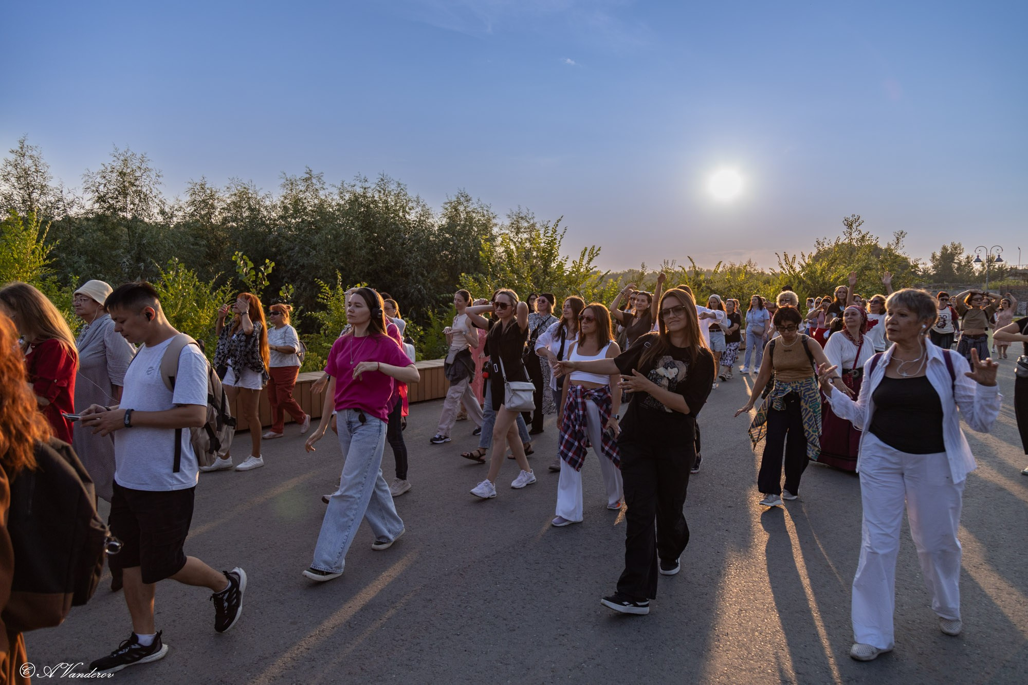 Танцевальная прогулка. Омск. 22.07.2026