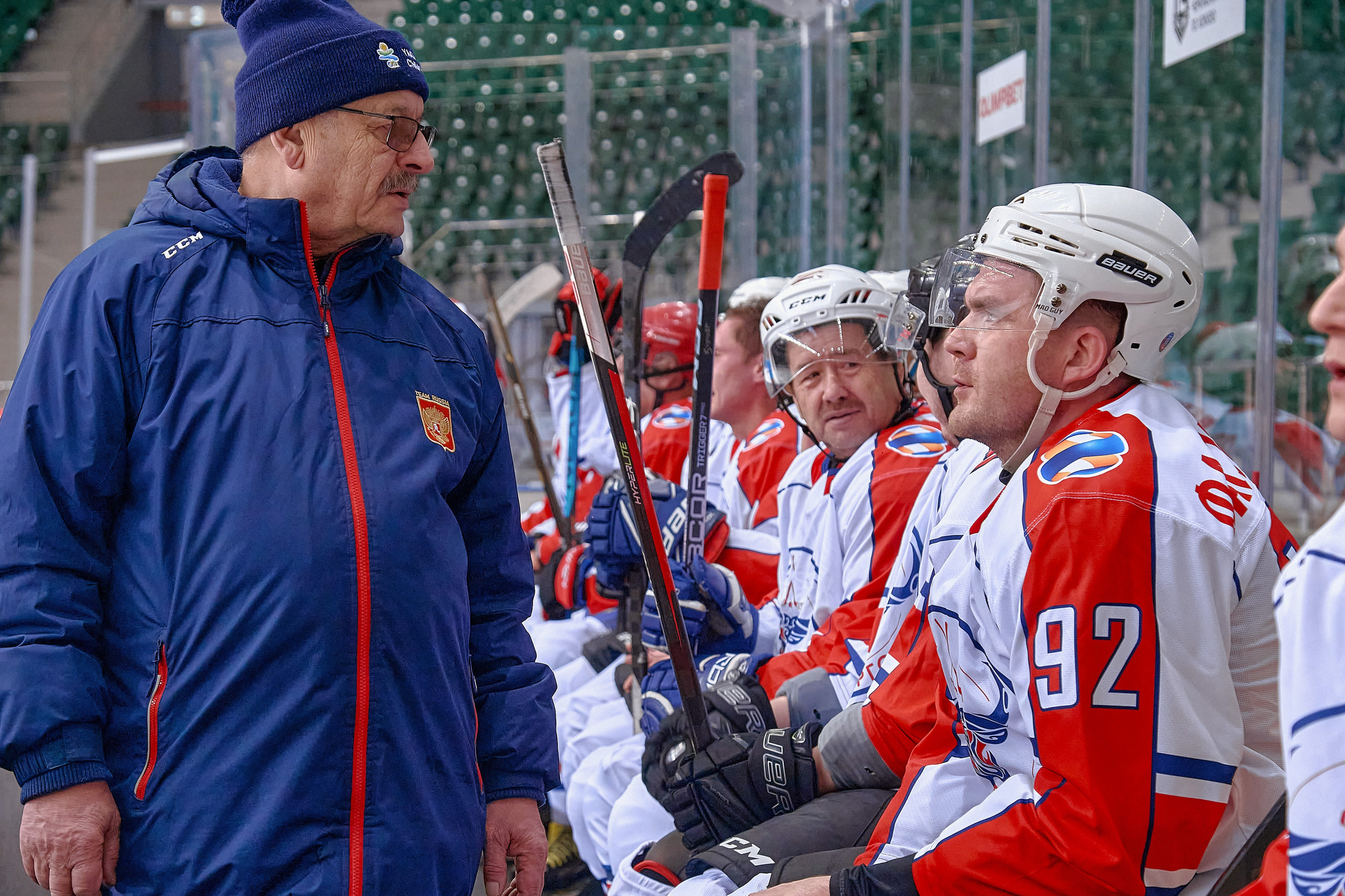 Платинум Арена — Хоккей — РусГидро. Фотограф Яковлев Роман — Красноярск