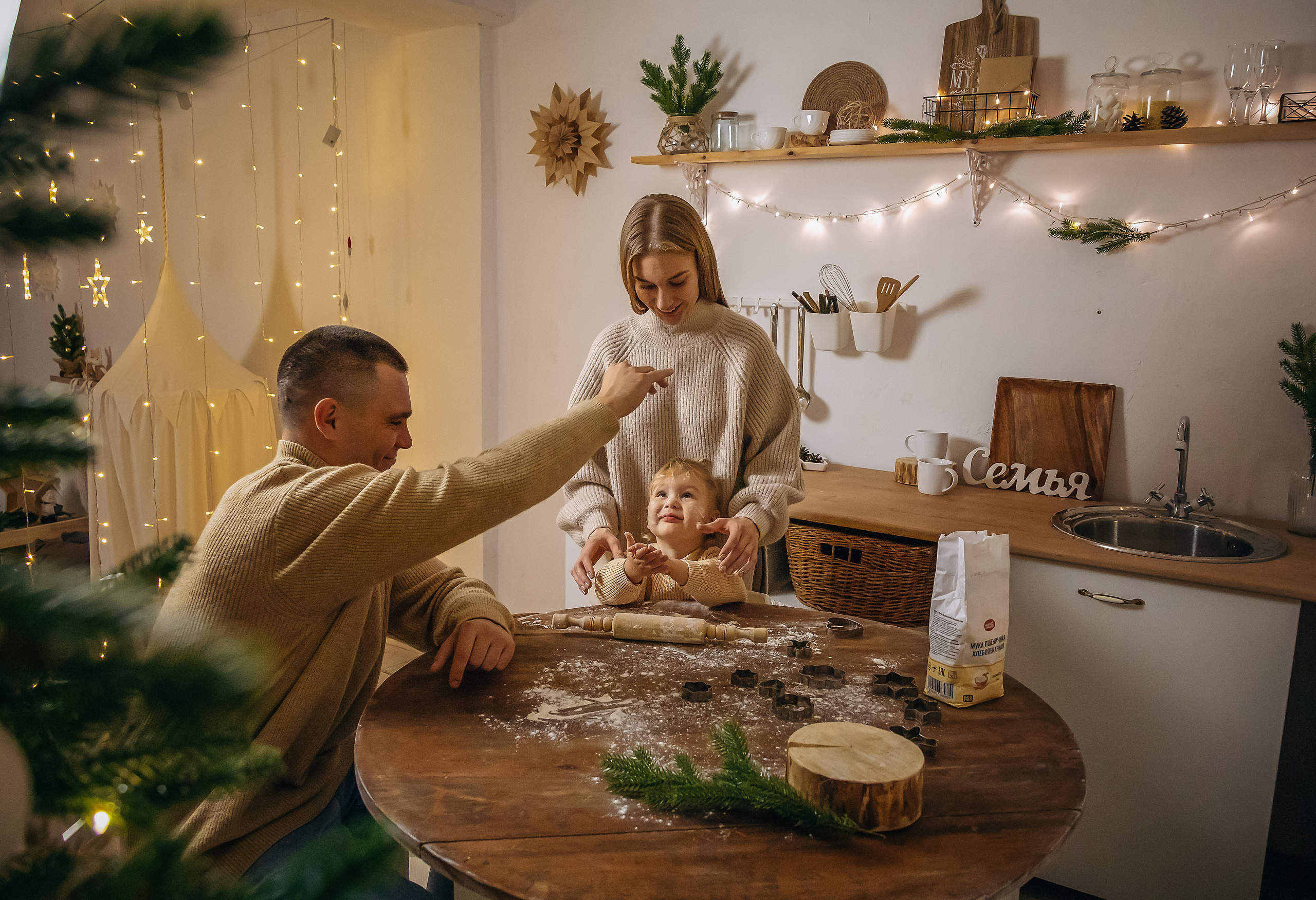 Новый год. Семейный фотограф в Абакане Любовь Халявина