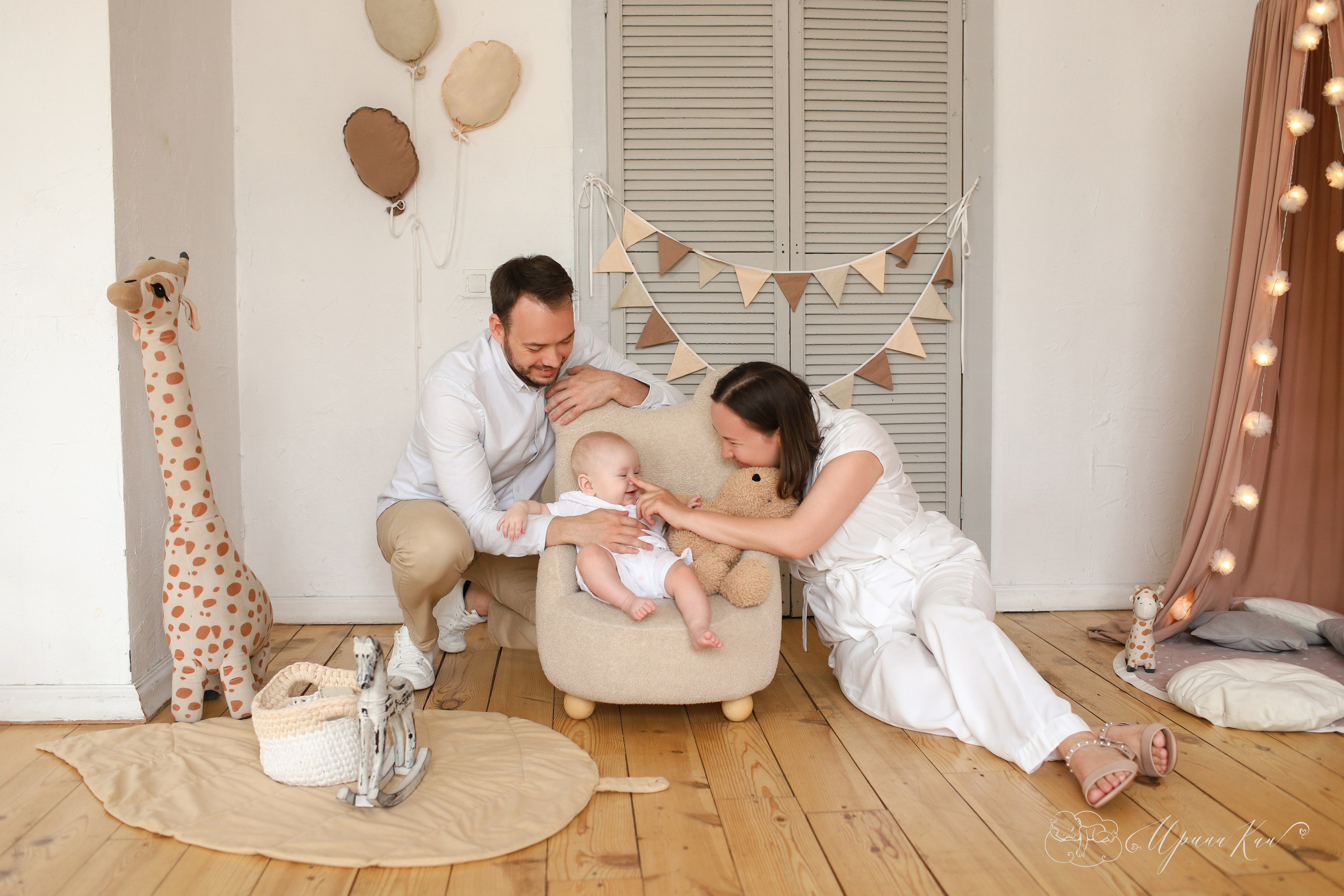 Семейные фотосессии с детьми. Ирина Кан Фотограф новорожденных в Екатеринбурге