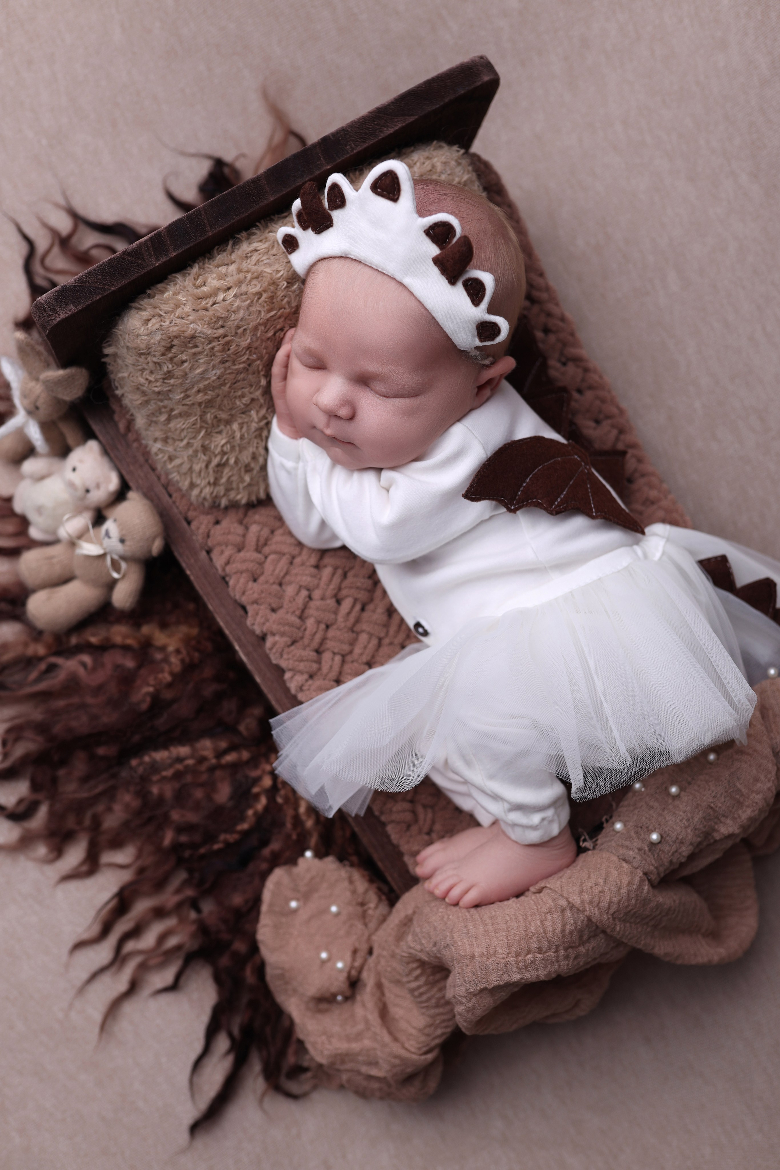 Newborn девочки. Фотограф новорожденных Модяева Ирина