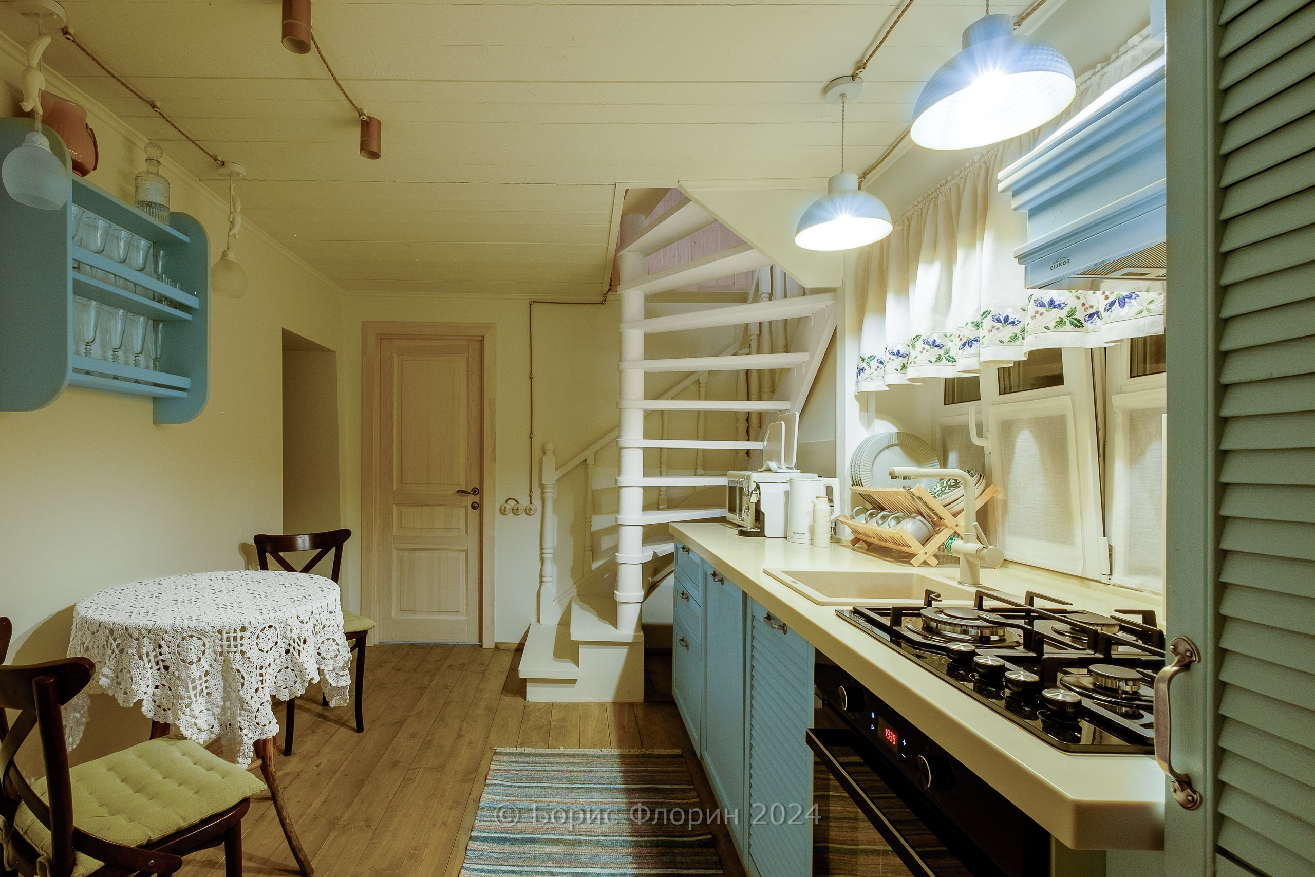 Интерьер дома в историческом центре города Коломна. 