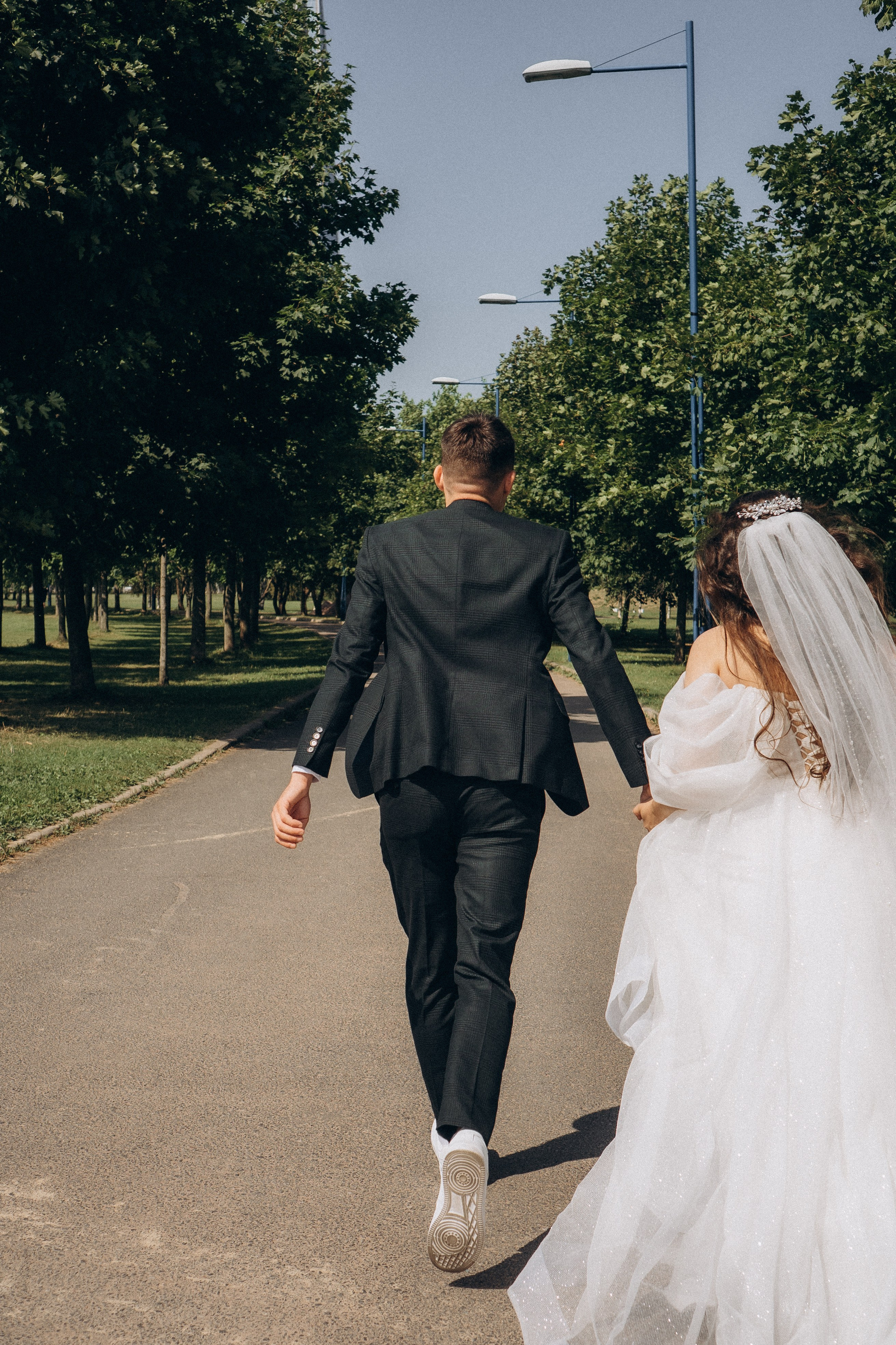 СВАДЕБНАЯ СЬЕМК В ПАРКЕ 300-ЛЕТИЯ. Профессиональный фотограф, Санкт-Петербург — Виктория Богомолова