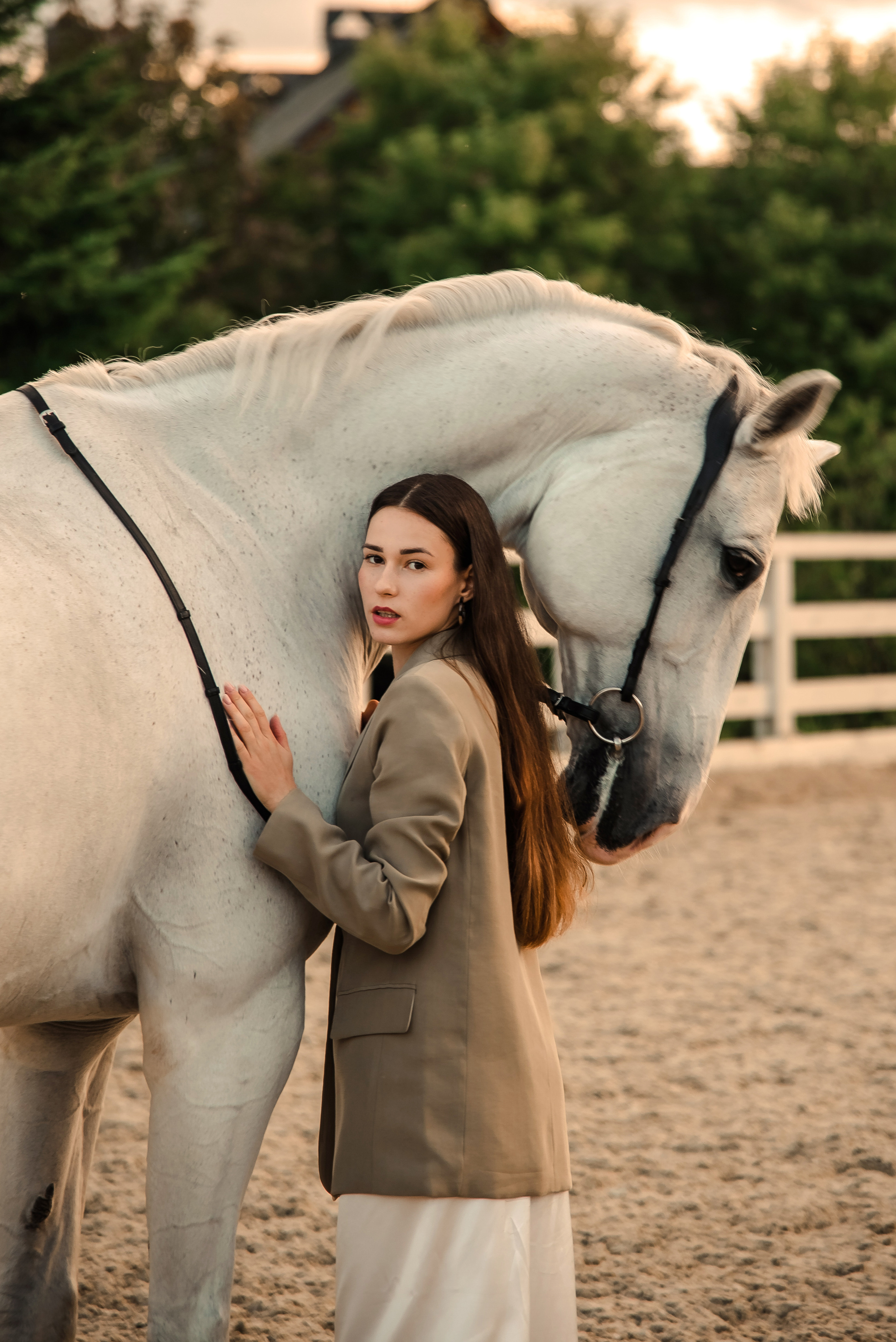 Фотосессии с лошадьми. Контент фотограф в Москве Лихачева Ксения