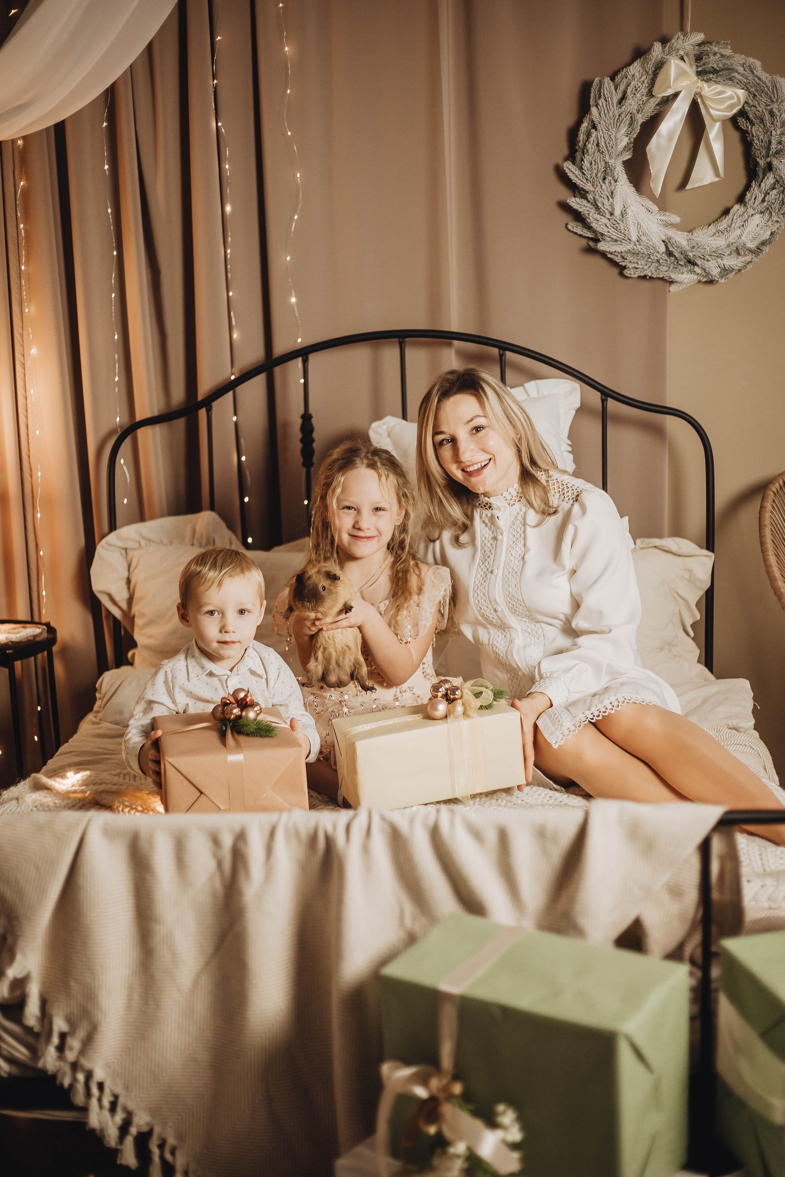 Аня с детьми новый год!. Фотограф Светлана Столярова Воскресенск