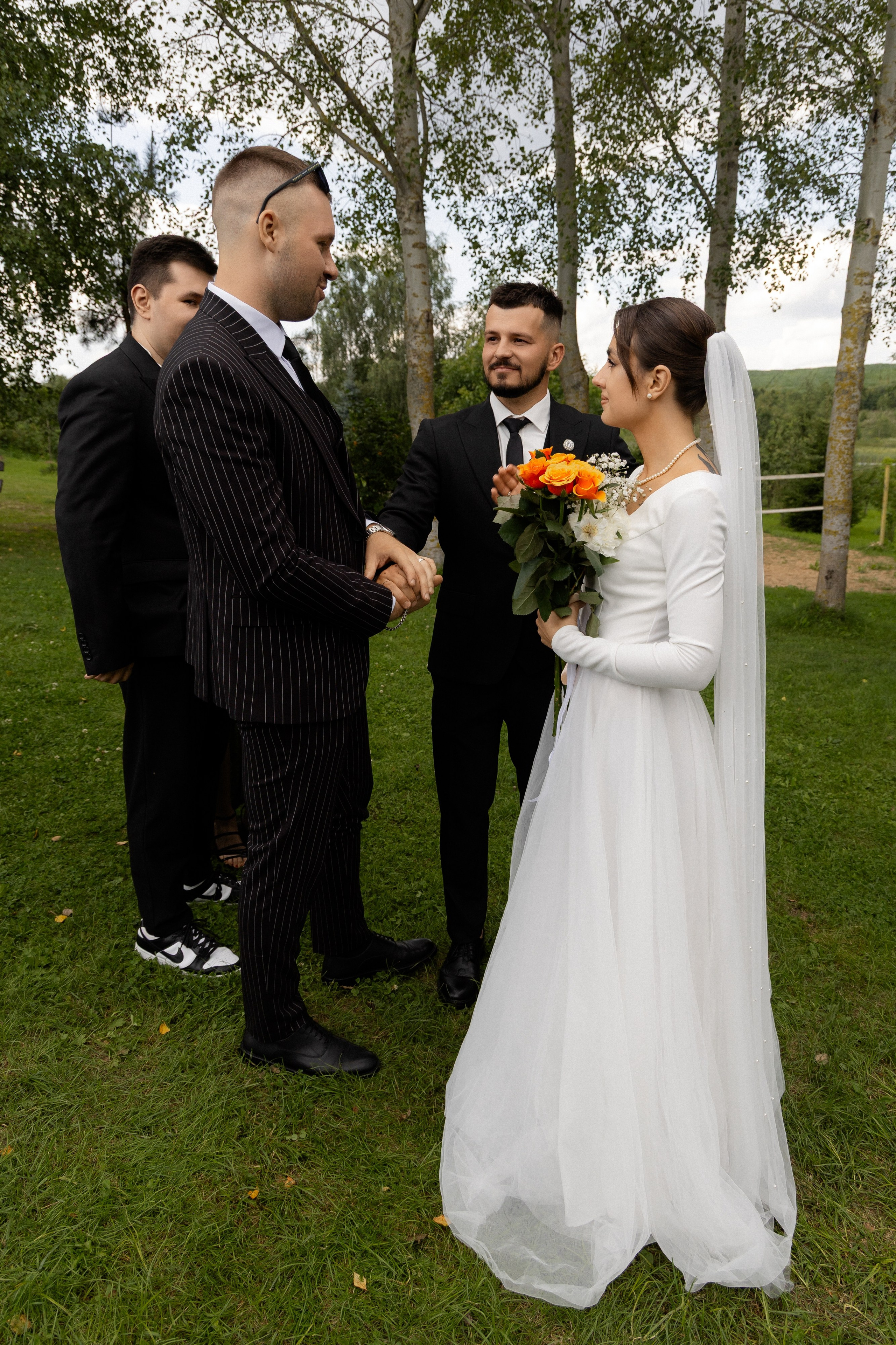 Свадебная фотосессия в агроусадьбе Лабодянка в Минске. Свадебный фотограф в Минске/Беларуси Сергей Спиридонов