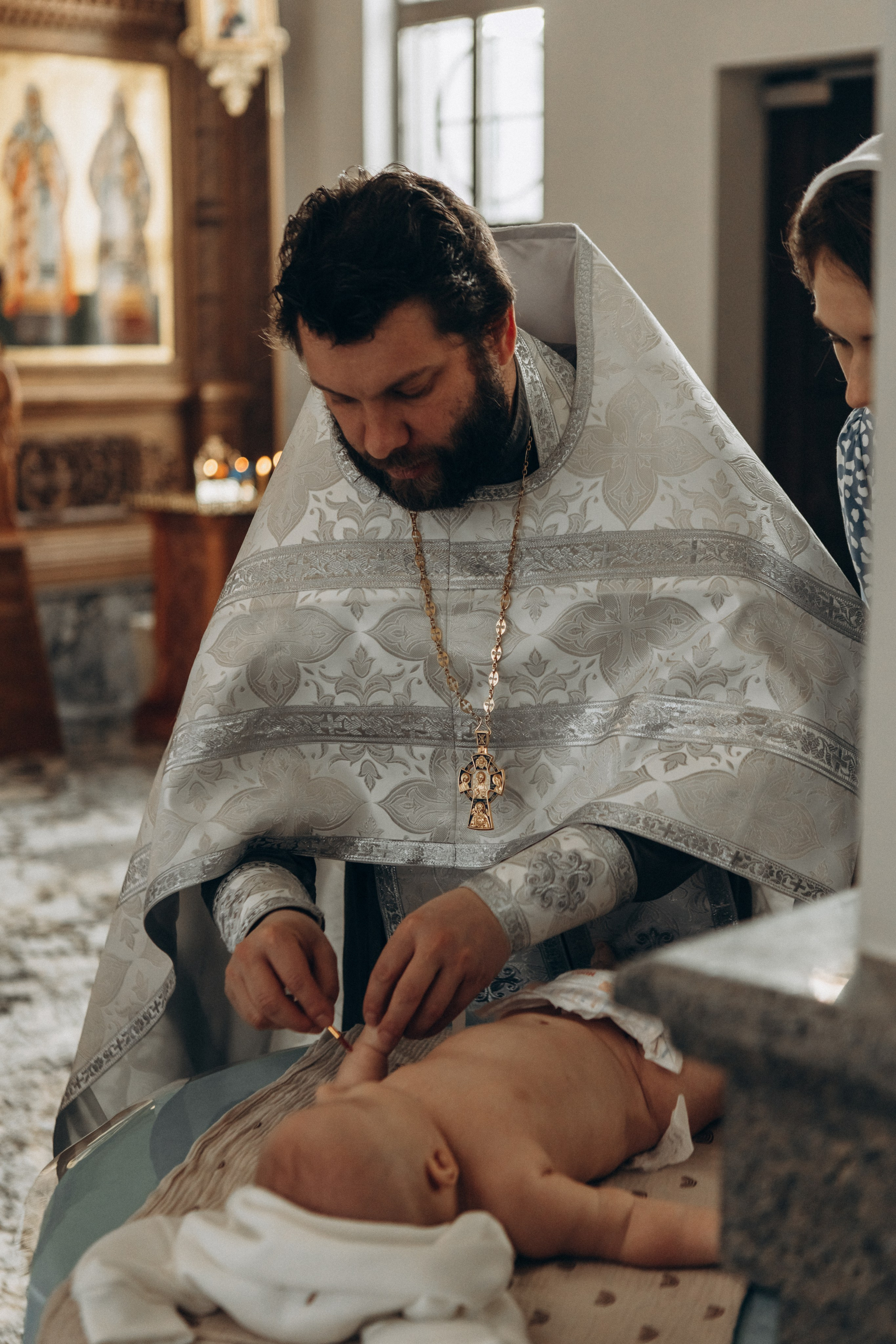 Крещение Дмитрия. Семейный фотограф в Краснодаре Виктория Кокоулина