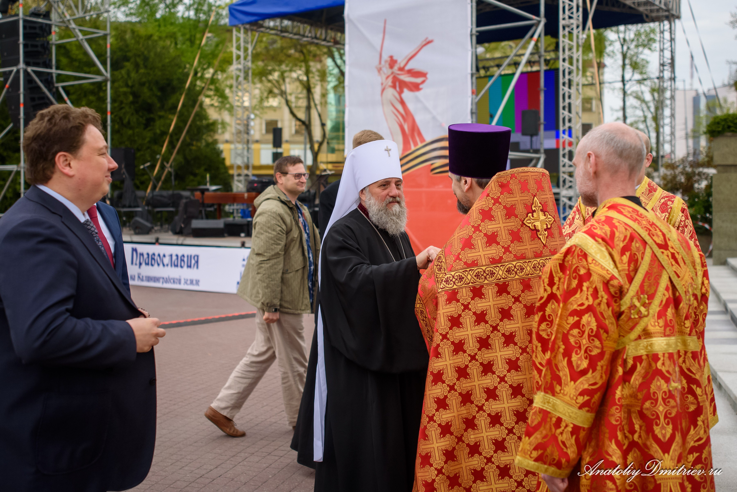 Служба на 40-летие Калининградской епархии. Фотограф  Крещения и Венчания Калининград