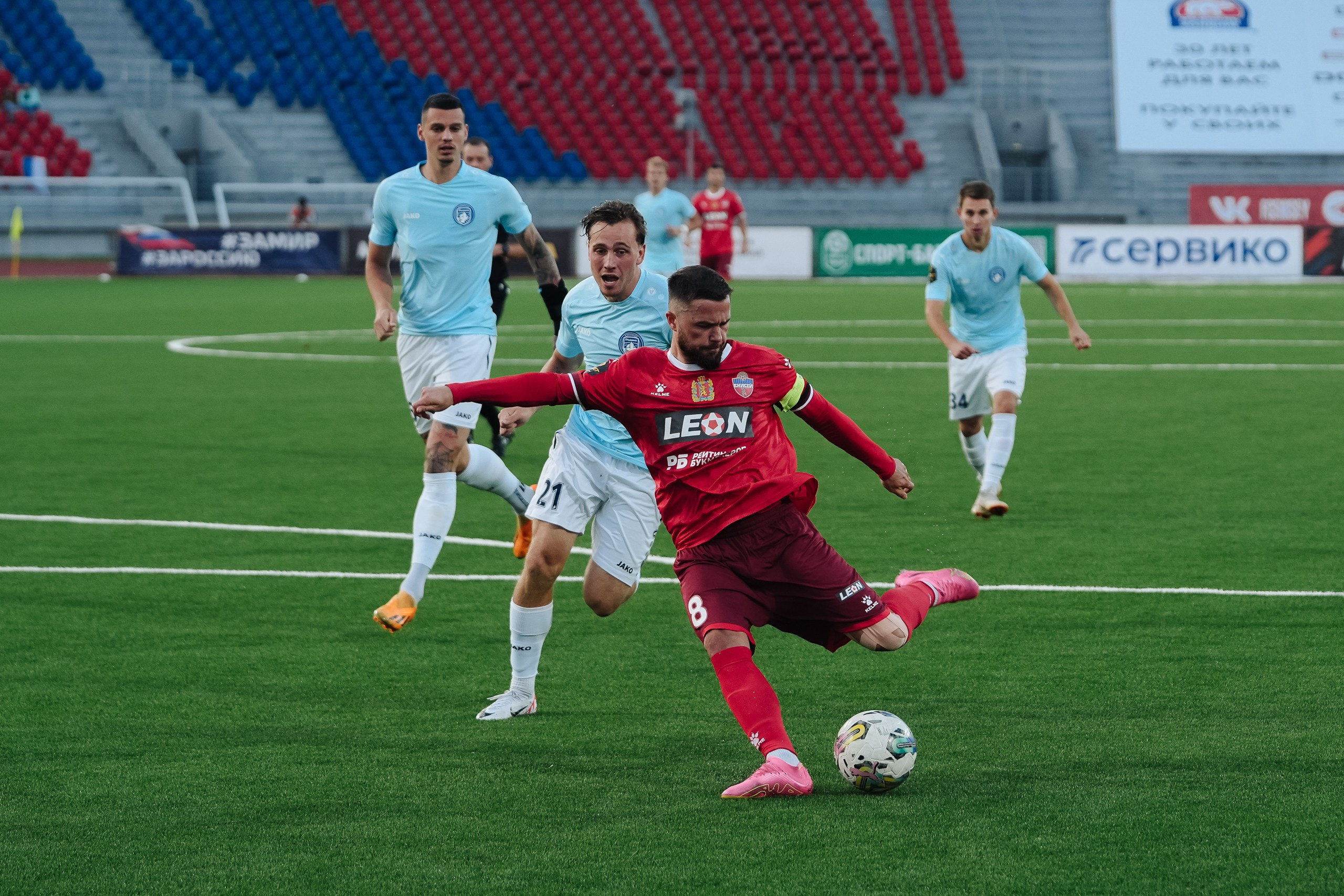 Футбол. Репортажный фотограф Красноярск Алекс Чампакхам