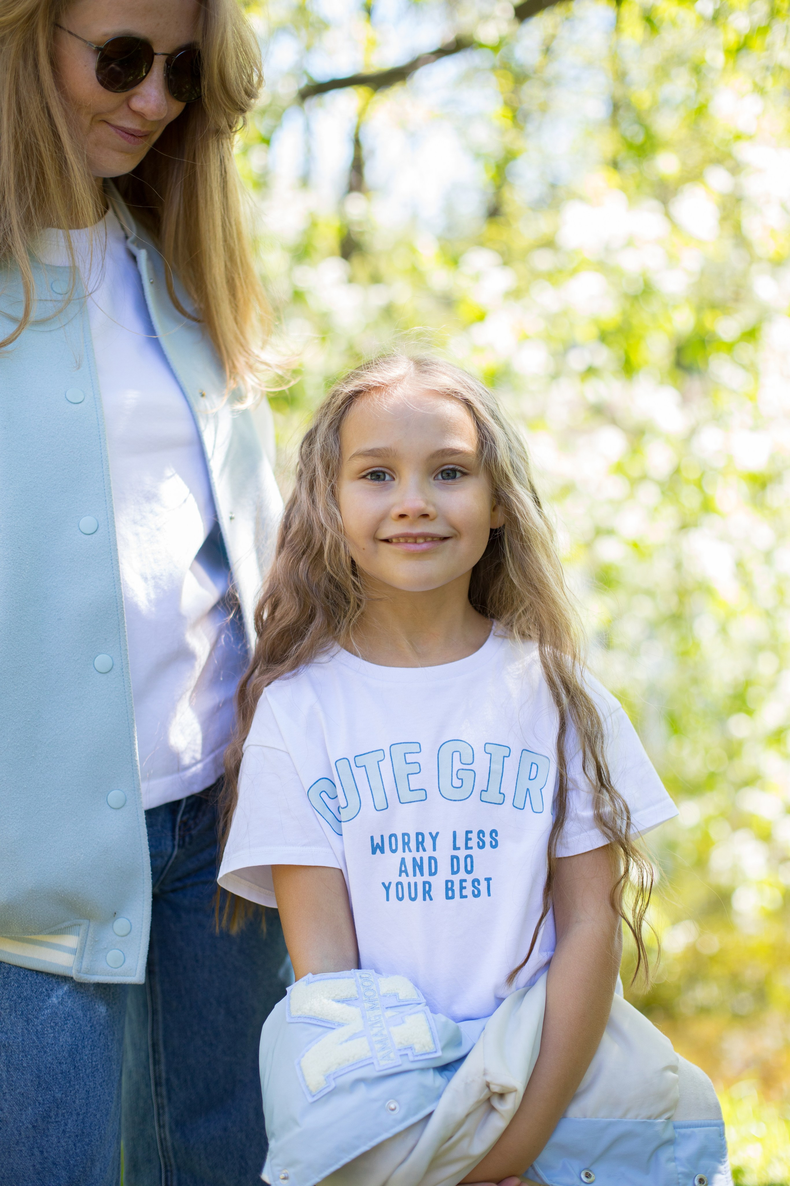 Фотосессия мамы и дочки в Парке Победы. Детский и контент фотограф Надя Волкова Санкт-Петербург