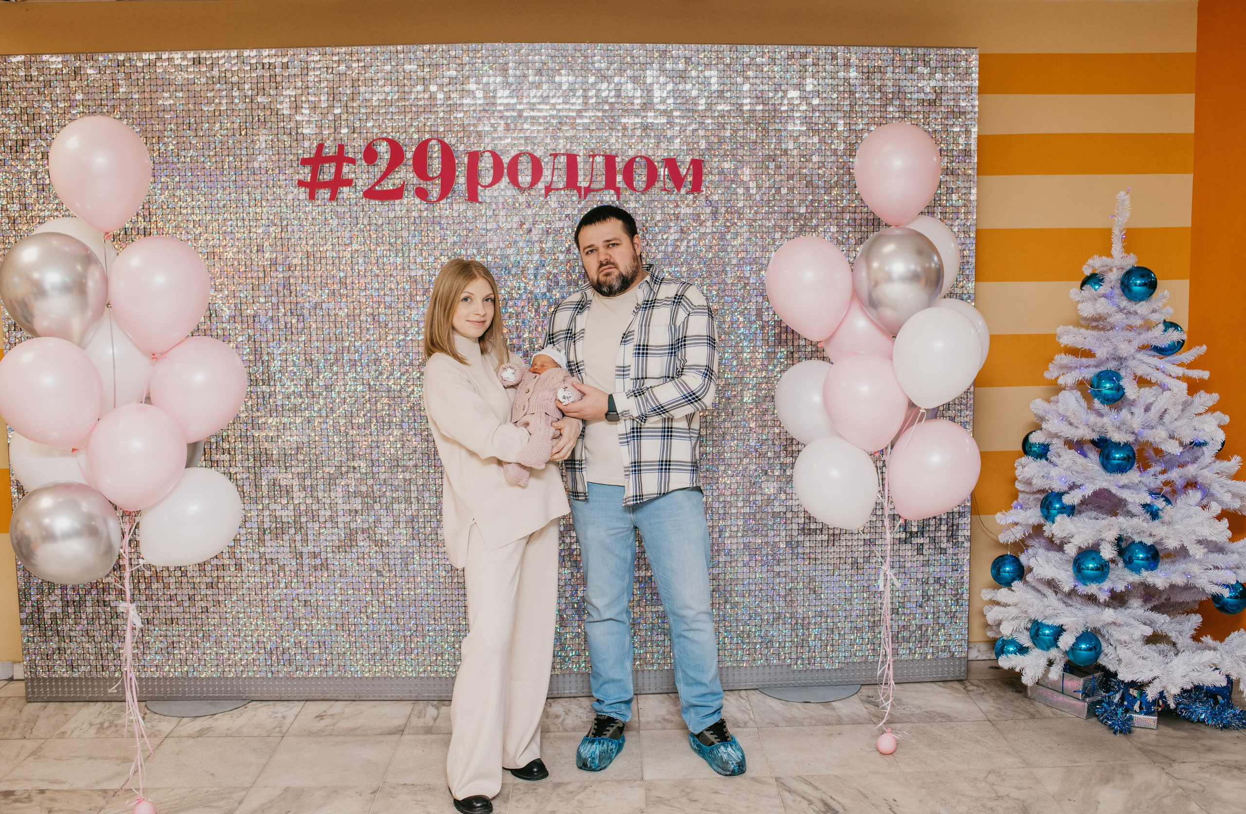 Выписка Полины 27 роддом. Фотограф на выписку из роддома в Москве и МО