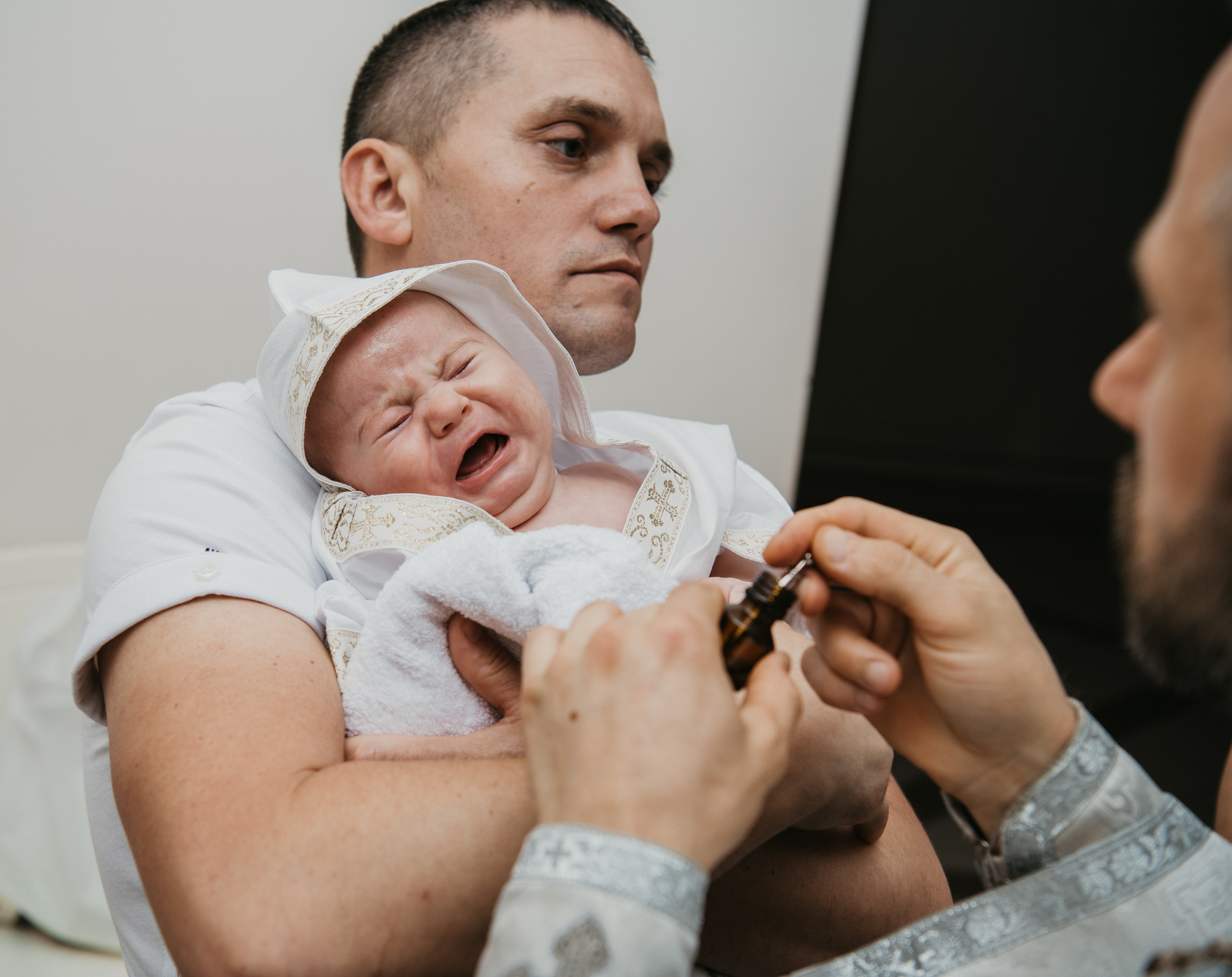 Крещение Евгения. Фотограф на выписку из роддома в Москве и МО