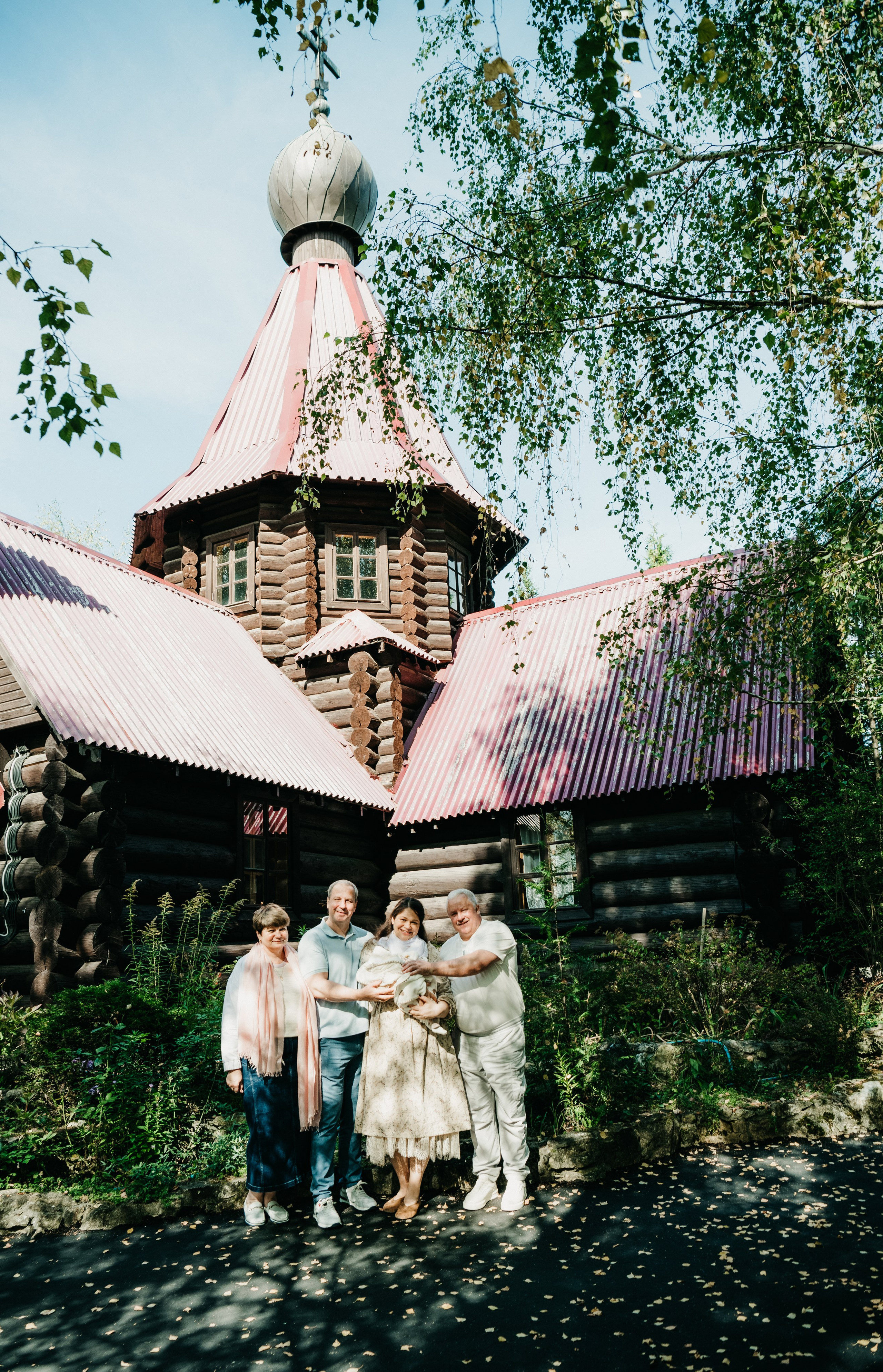 Крещение Елизаветы. Фотограф на выписку из роддома в Москве и МО