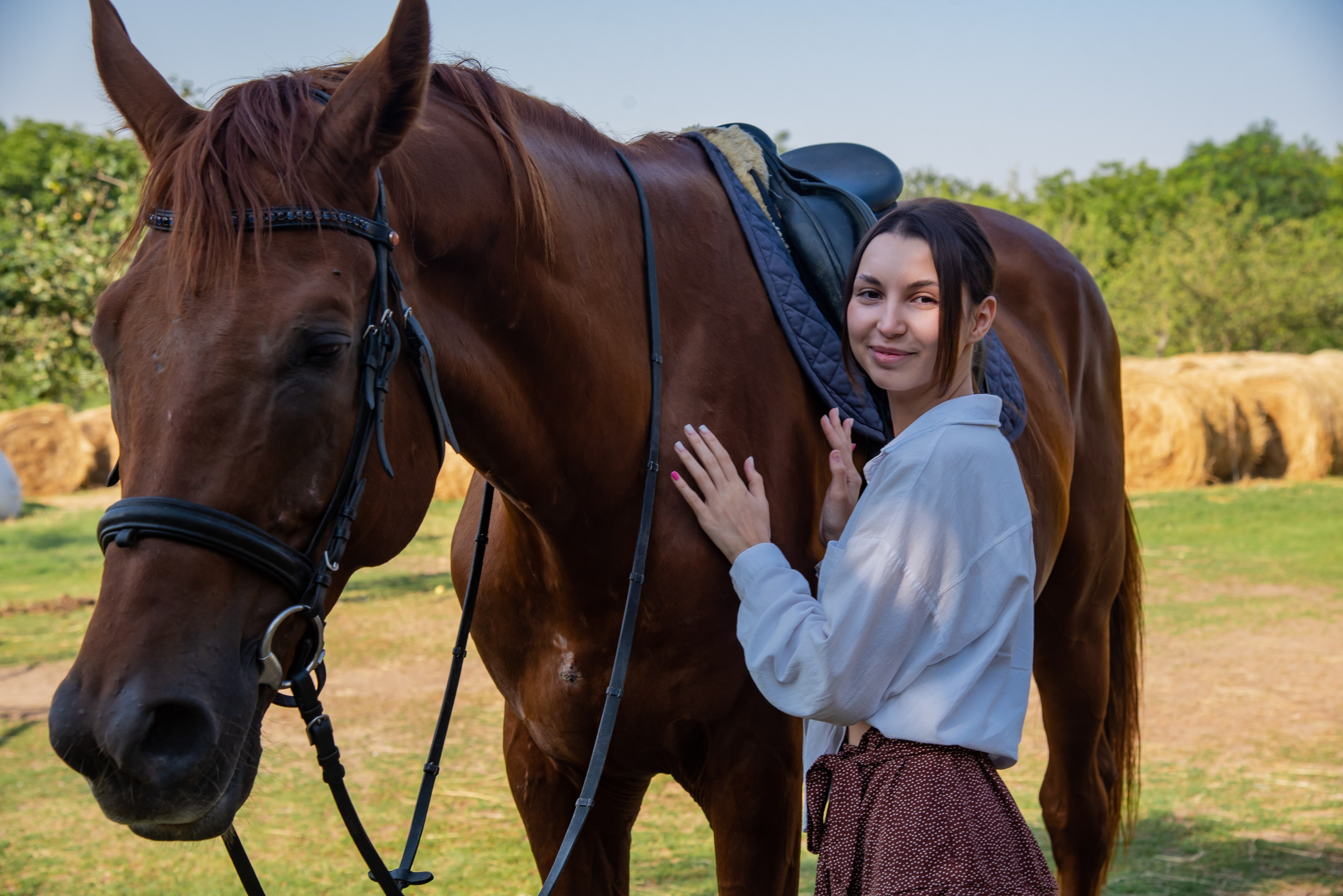 Конная прогулка. Фотограф Галина Нестерова