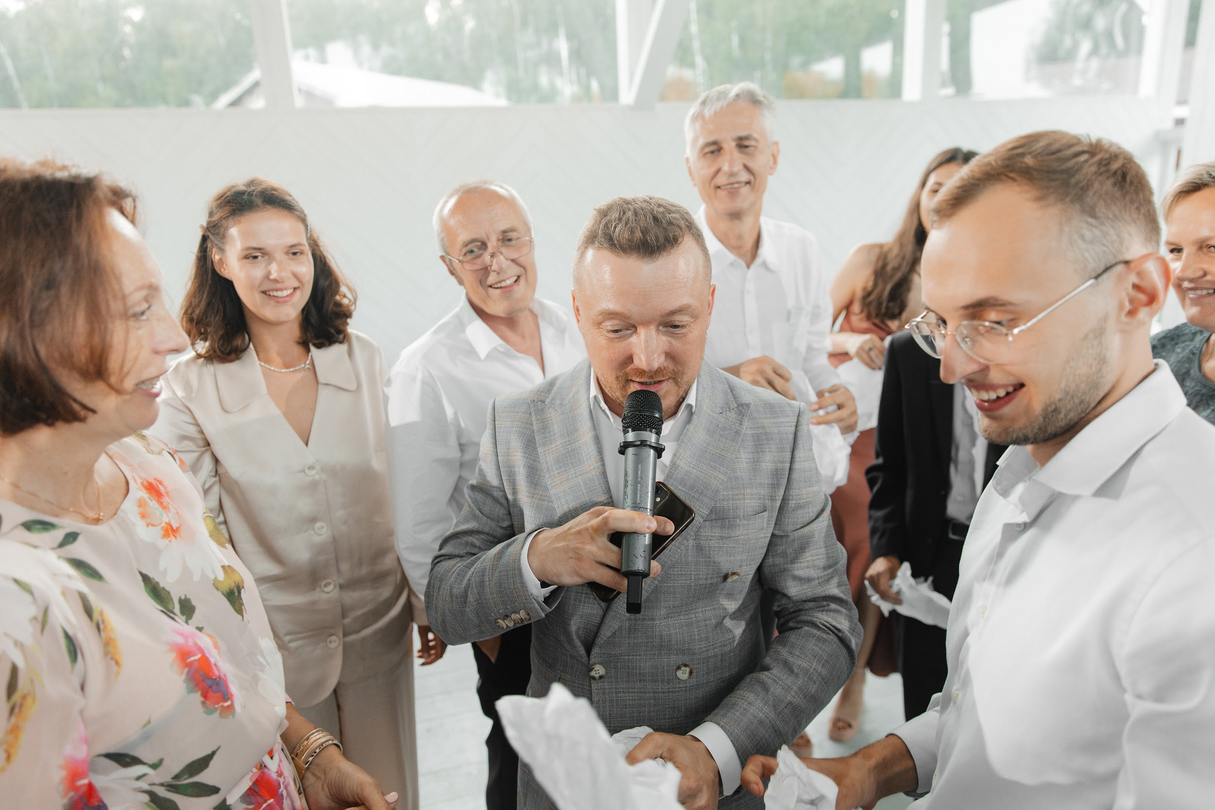 Свадьба Керима и Александры 30 июля 2023 года. Ведущий на свадьбу, корпоратив и юбилей в Москве Сергей Рябинин