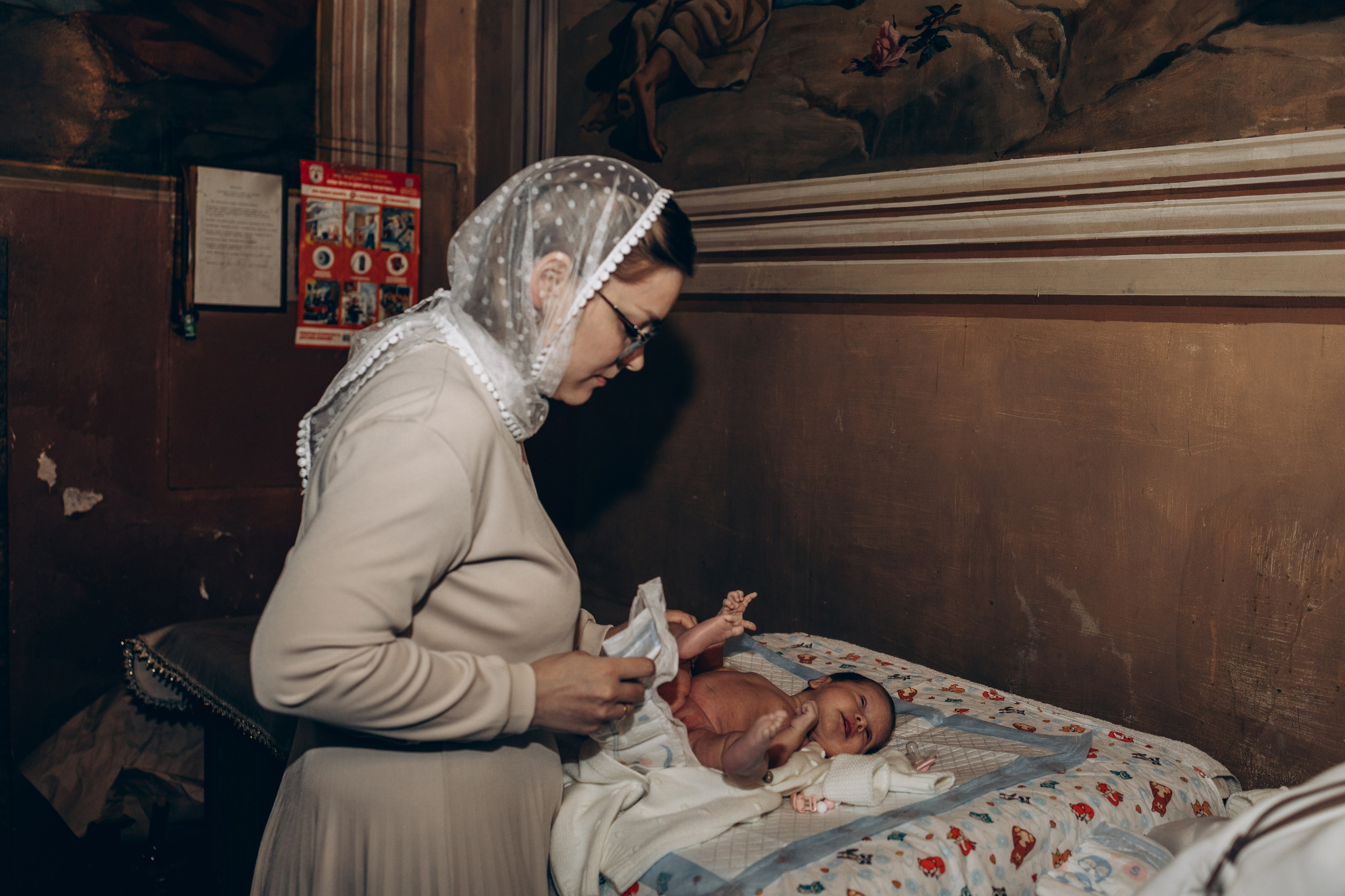 Крещение в Храме Воскресения Словущего в Даниловской Слободе. Главная