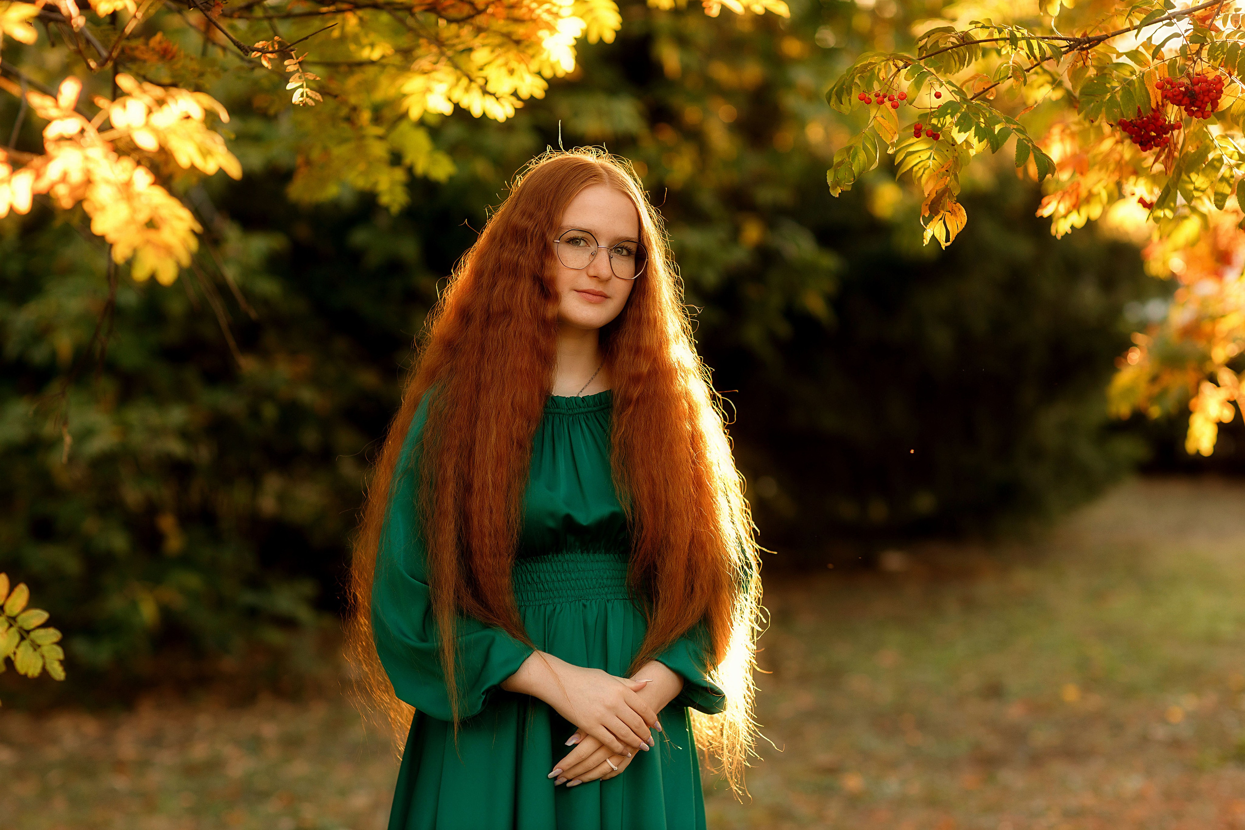 Осенняя фотосессия с Аней. Портретный и репортажный фотограф в Чебоксарах Андриян Чаркин