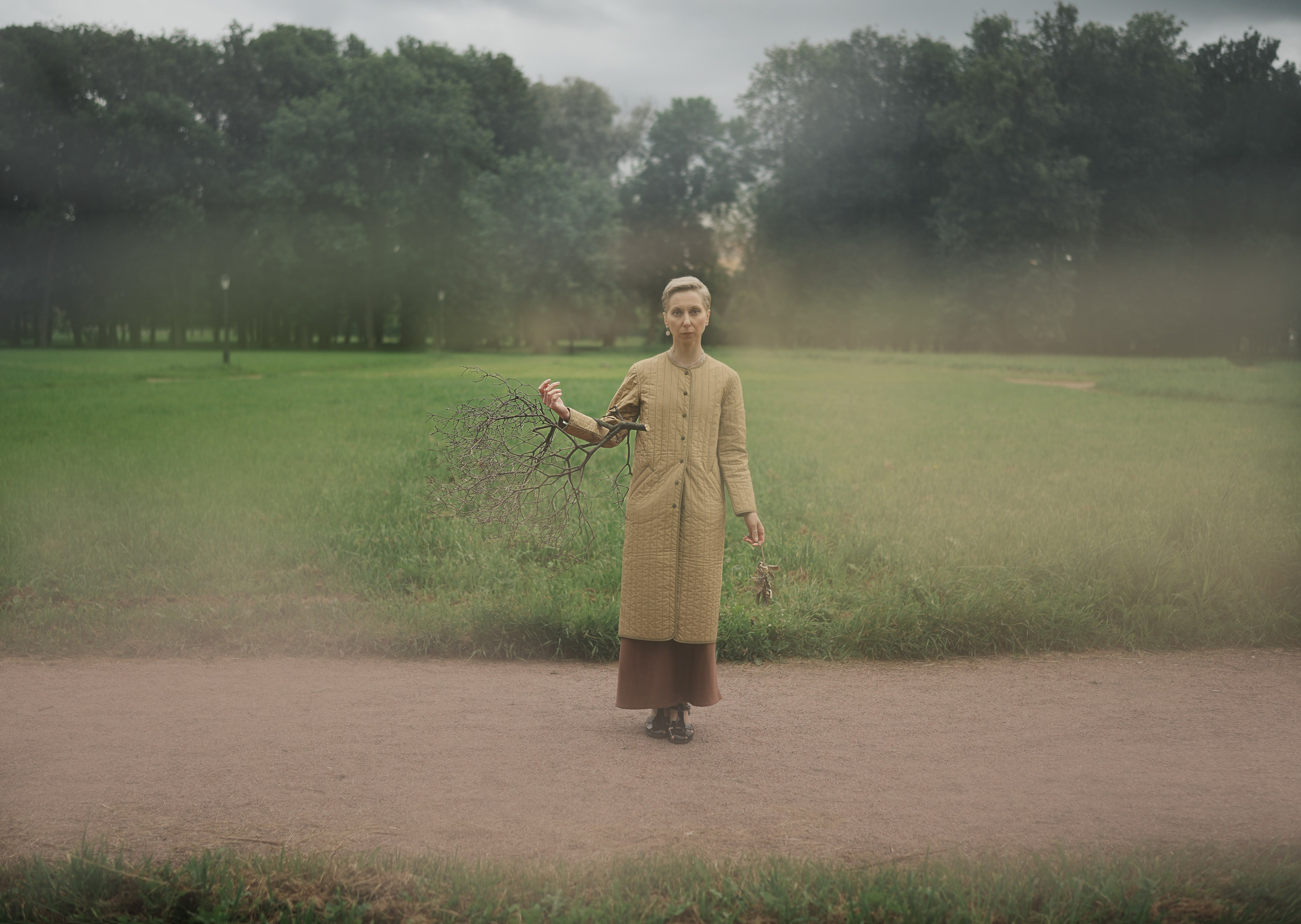 Девушка в летнем парке. Fotографиня из Санкт-Петербурга Настя Шуман