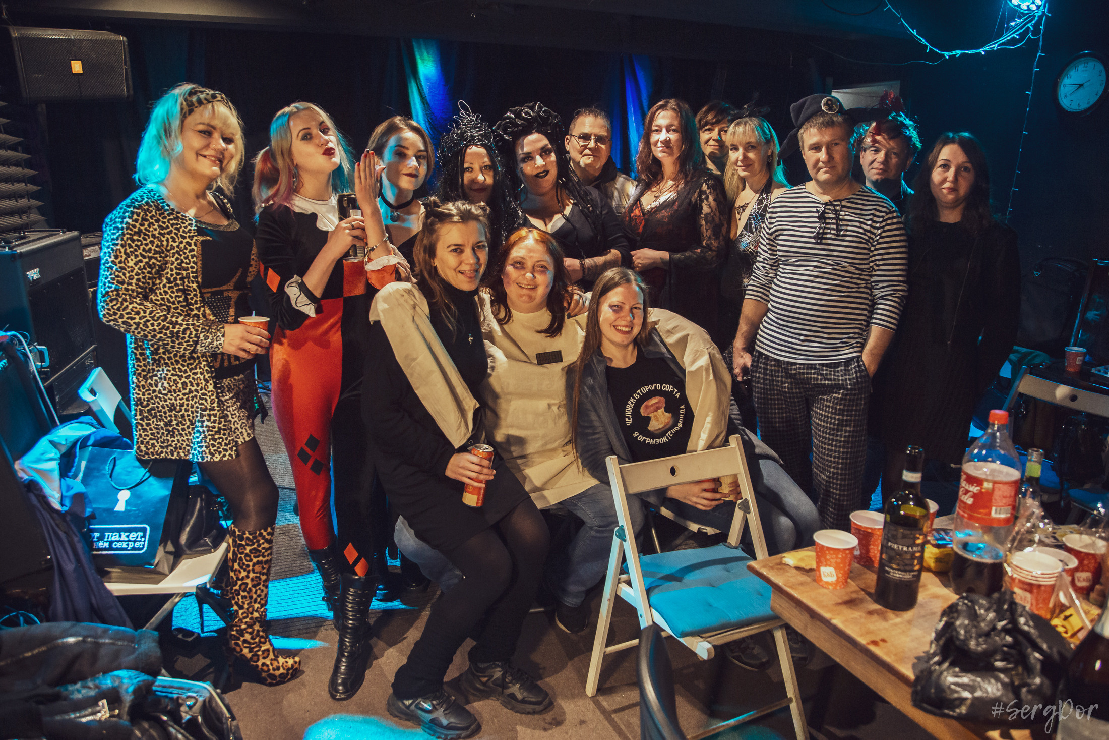 Радиопомехи, культурный центр Сердце, Санкт-Петербург, маскарад, ПТУ-рок, 21.10.2022, SergDor, 21 октября 2022 года, #SergDor, Муравейник