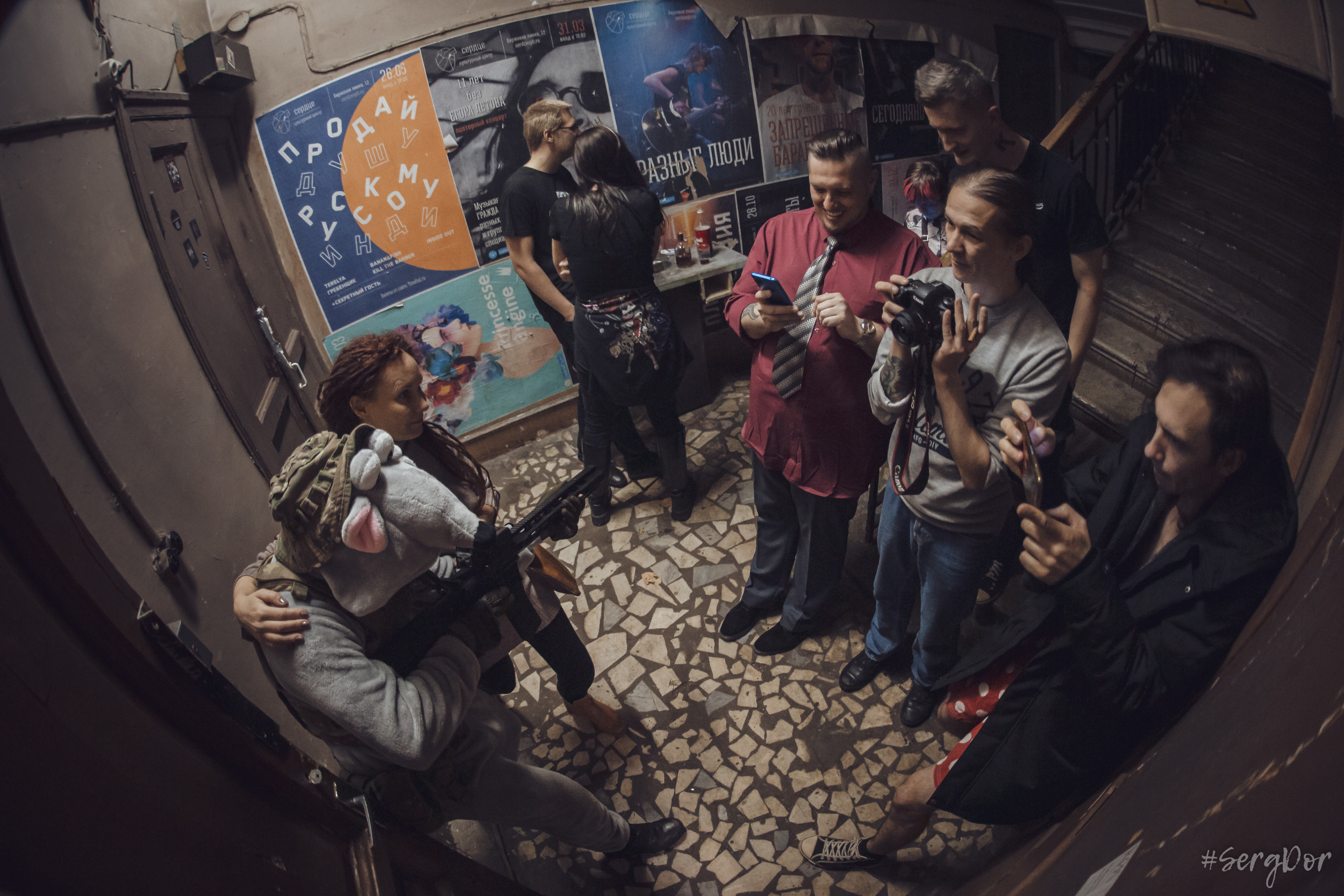 Радиопомехи, культурный центр Сердце, Санкт-Петербург, маскарад, ПТУ-рок, 21.10.2022, SergDor, 21 октября 2022 года, #SergDor, Муравейник