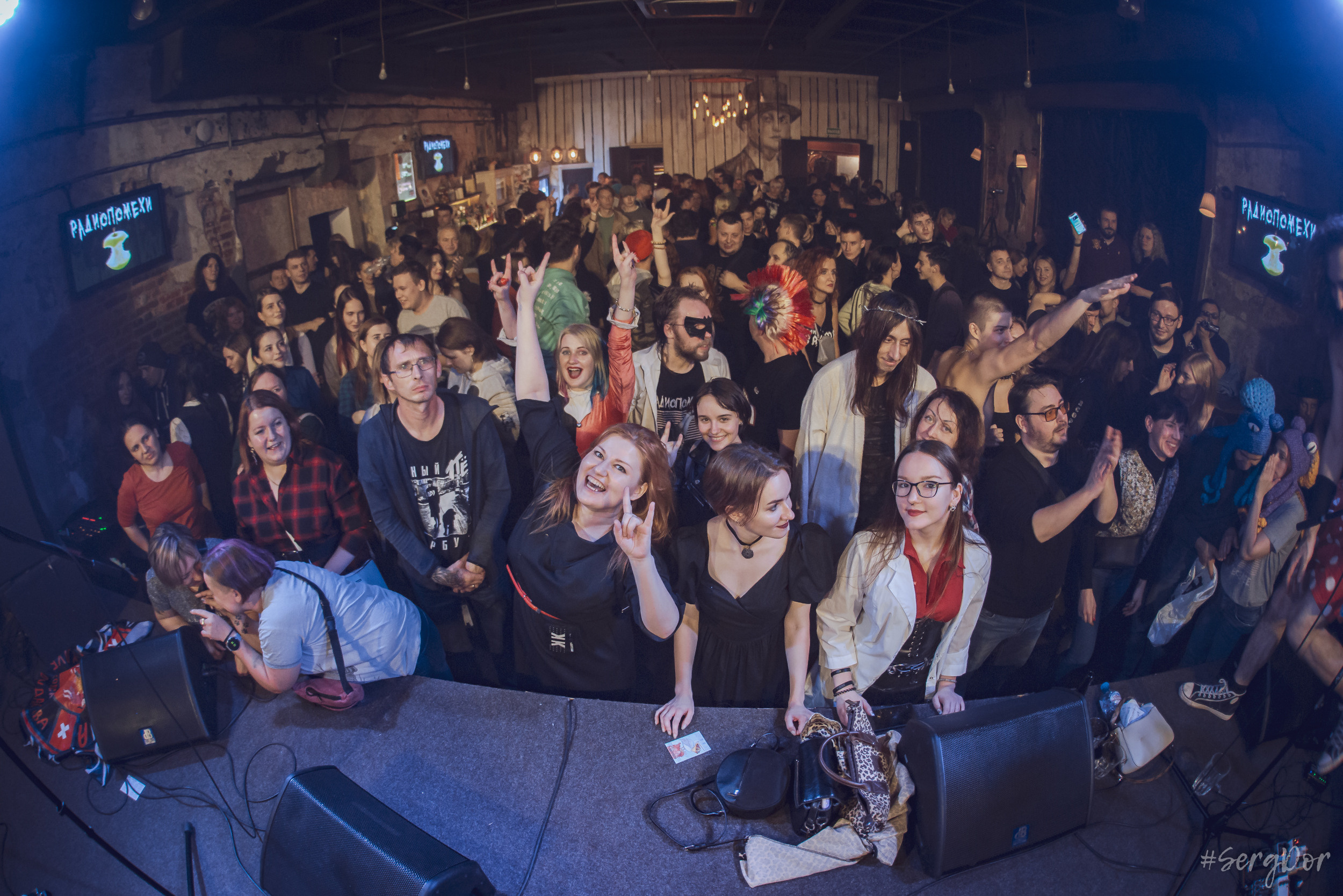 Радиопомехи, культурный центр Сердце, Санкт-Петербург, маскарад, ПТУ-рок, 21.10.2022, SergDor, 21 октября 2022 года, #SergDor, Муравейник