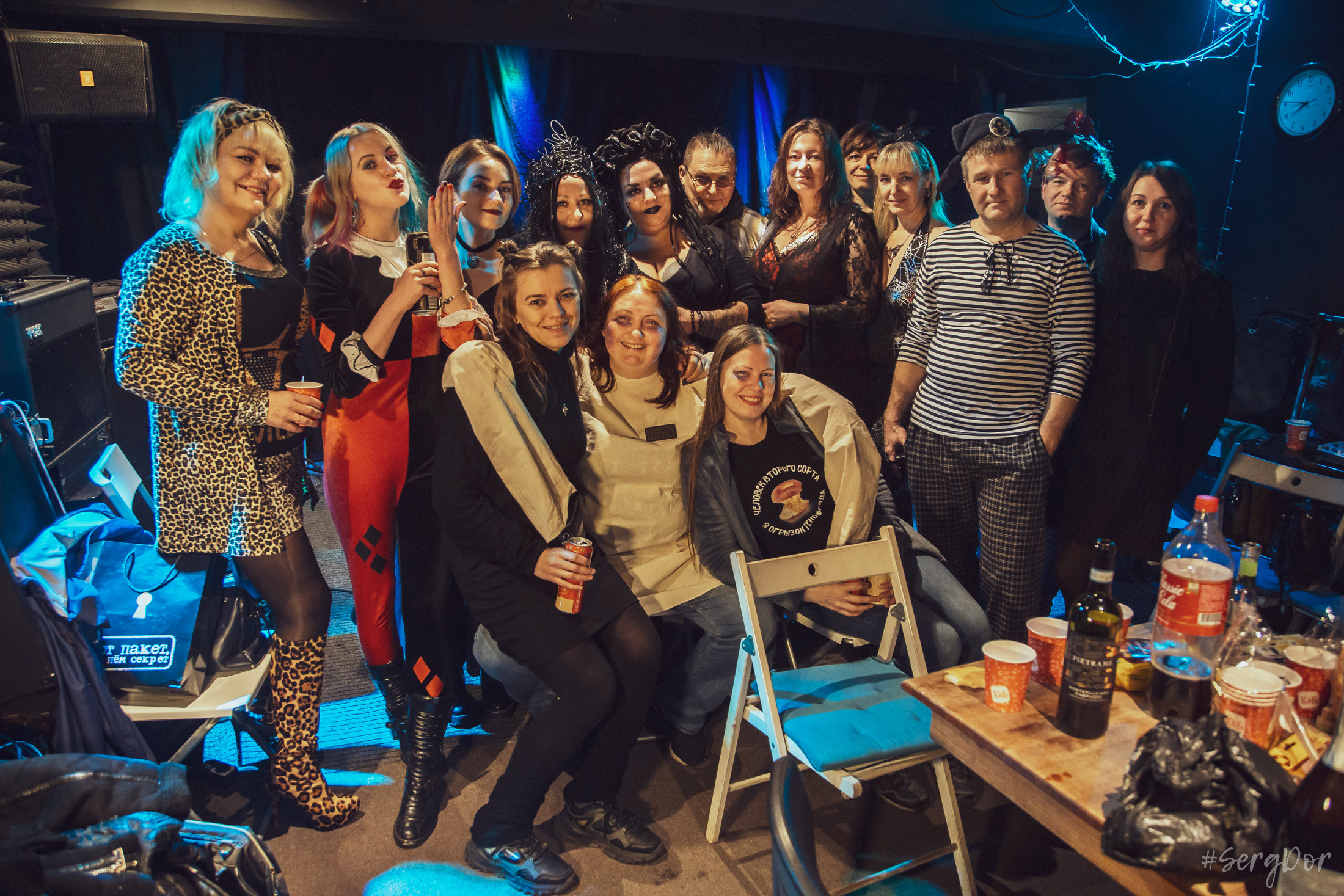 Радиопомехи, культурный центр Сердце, Санкт-Петербург, маскарад, ПТУ-рок, 21.10.2022, SergDor, 21 октября 2022 года, #SergDor, Муравейник