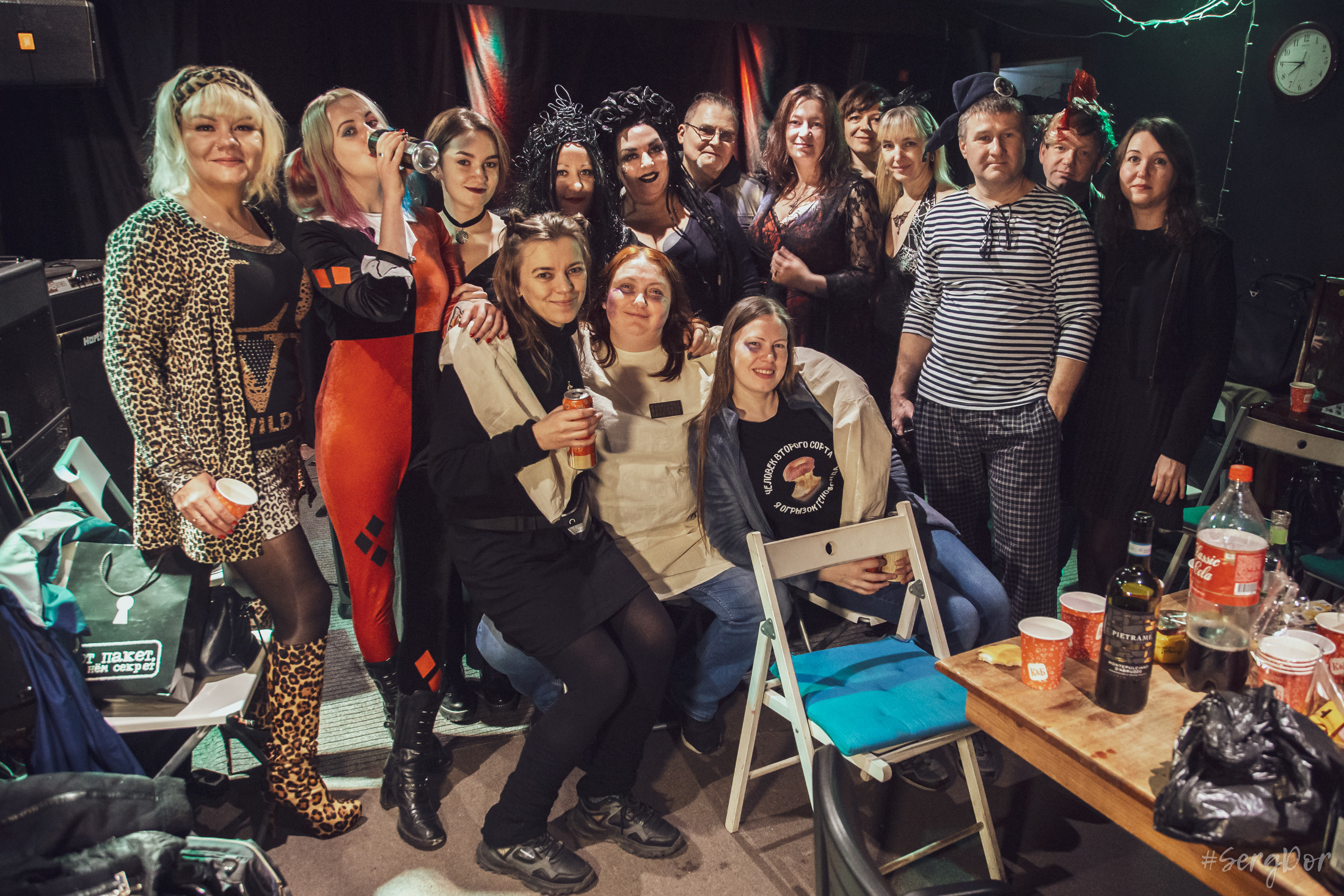 Радиопомехи, культурный центр Сердце, Санкт-Петербург, маскарад, ПТУ-рок, 21.10.2022, SergDor, 21 октября 2022 года, #SergDor, Муравейник