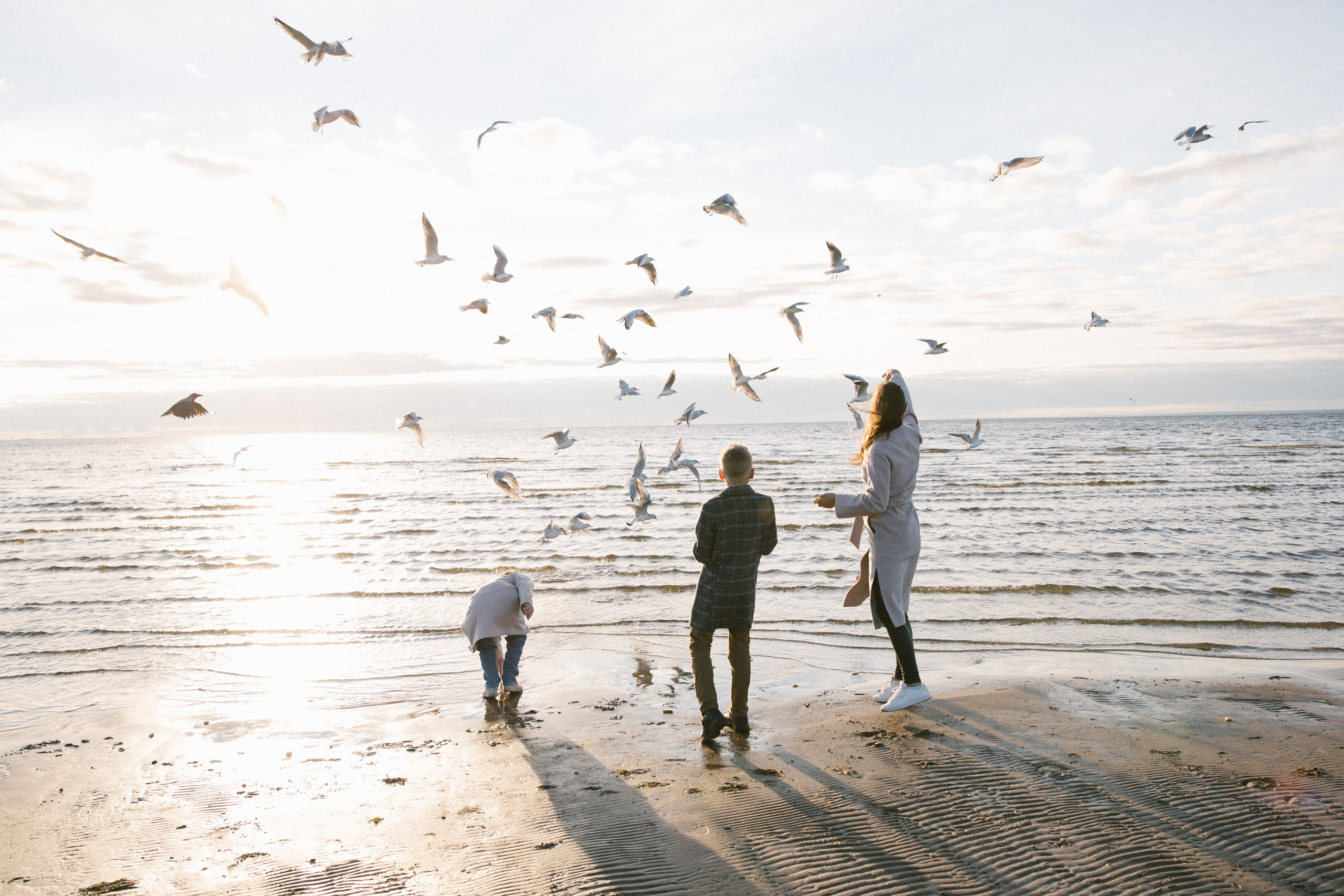 Настя, Савелий и Ксюша. Фотограф Кристина Филькова