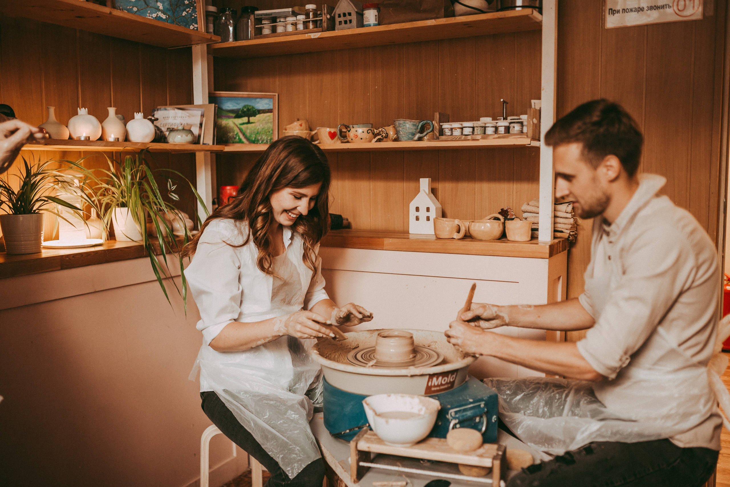 Лав стори в гончарной. Семейный и детский фотограф в Нижнем Новгороде Наумова Лидия