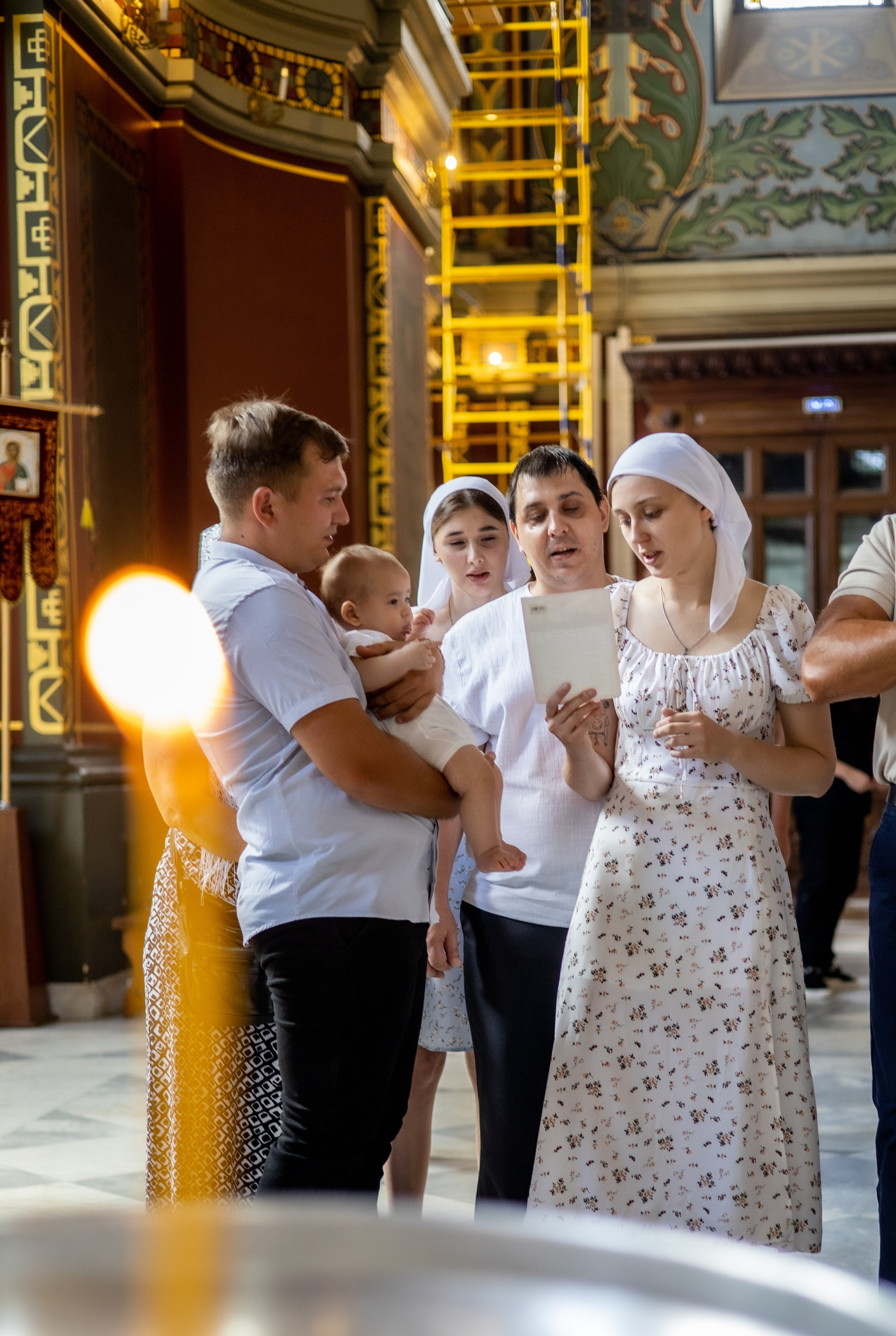 Крещение Максима. Фотограф Надежда Лукьянова